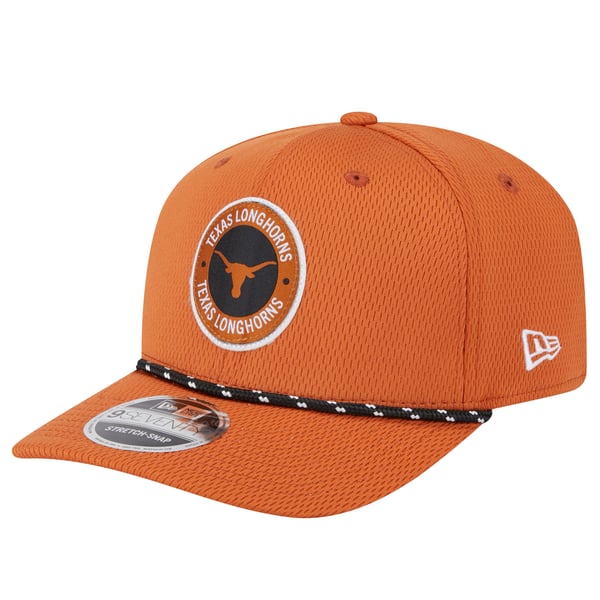 Men’s New Era Texas Orange Texas Longhorns COOLERA 9SEVENTY Rope Stretch-Snap Hat