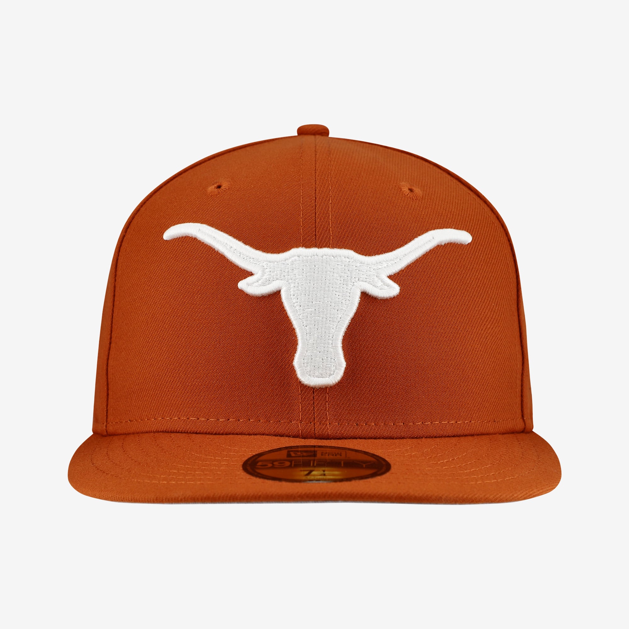 Casquette ajustée New Era Texas Orange Longhorns Core 59FIFTY pour homme