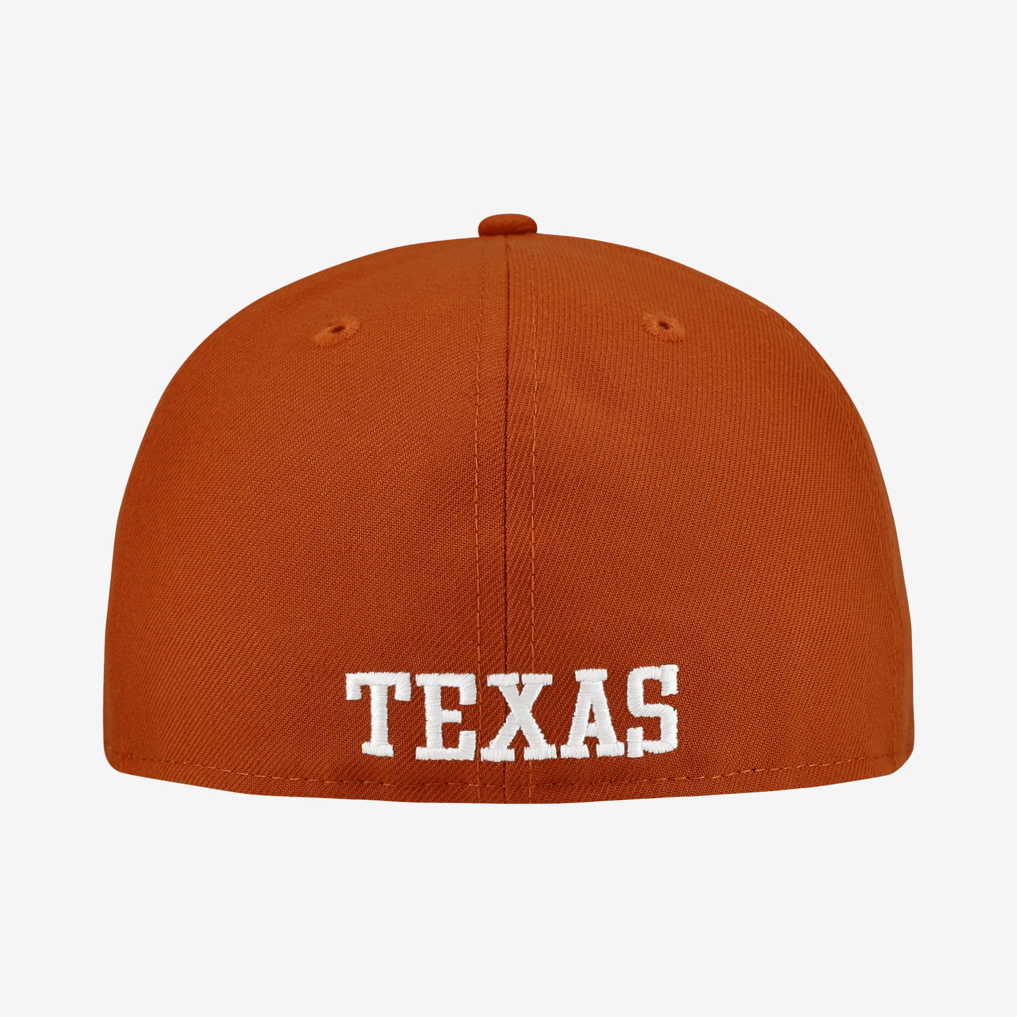Casquette ajustée New Era Texas Orange Longhorns Core 59FIFTY pour homme