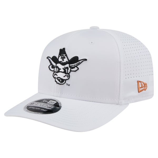 Men’s New Era White Texas Longhorns Perform Vault 9SEVENTY Stretch-Snap Hat