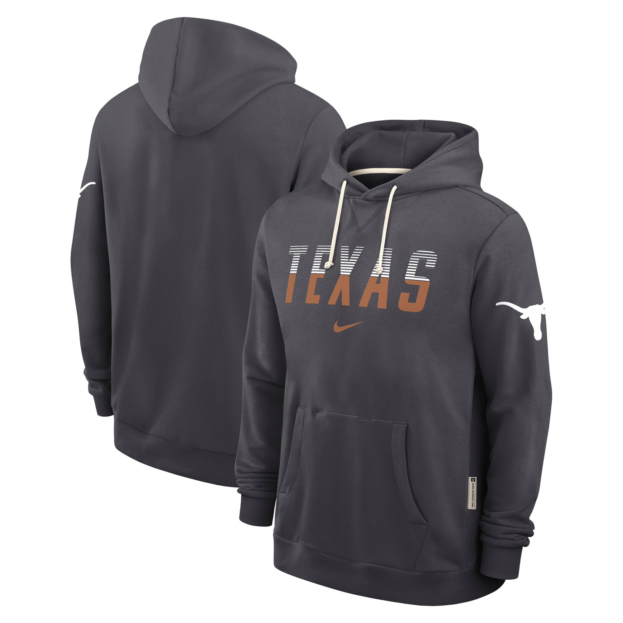 Sweat à capuche Nike Texas Orange Longhorns 2026 Sideline Standard Issue Dri-FIT pour homme