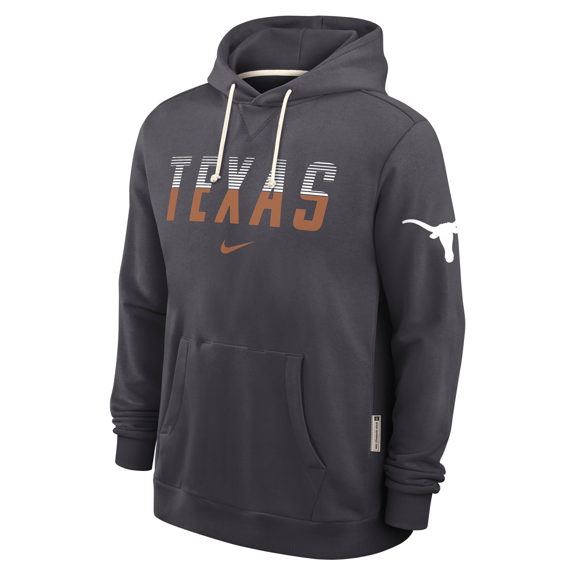 Sweat à capuche Nike Texas Orange Longhorns 2026 Sideline Standard Issue Dri-FIT pour homme
