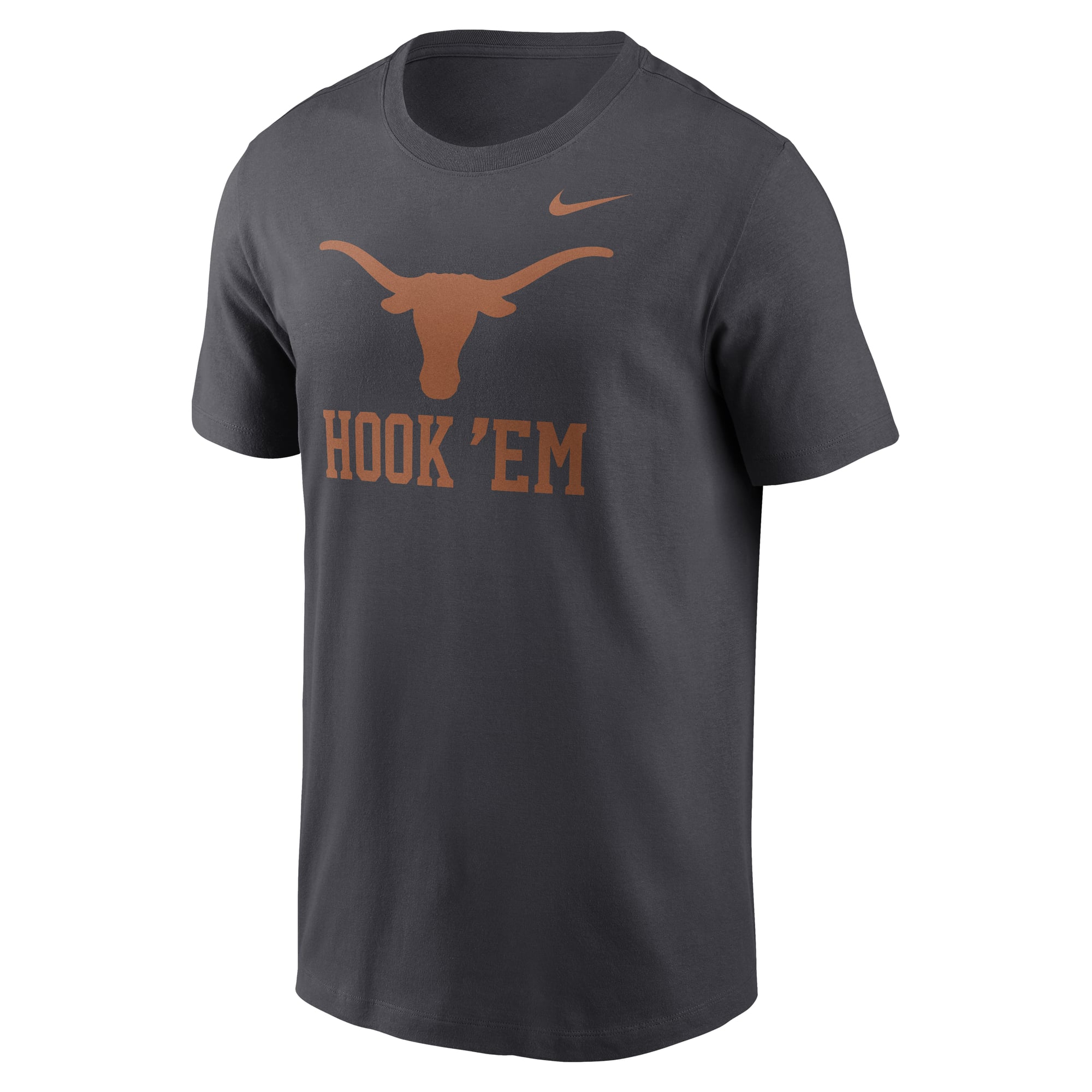 T-shirt Nike Texas Orange Longhorns Primetime Logo Mantra pour homme