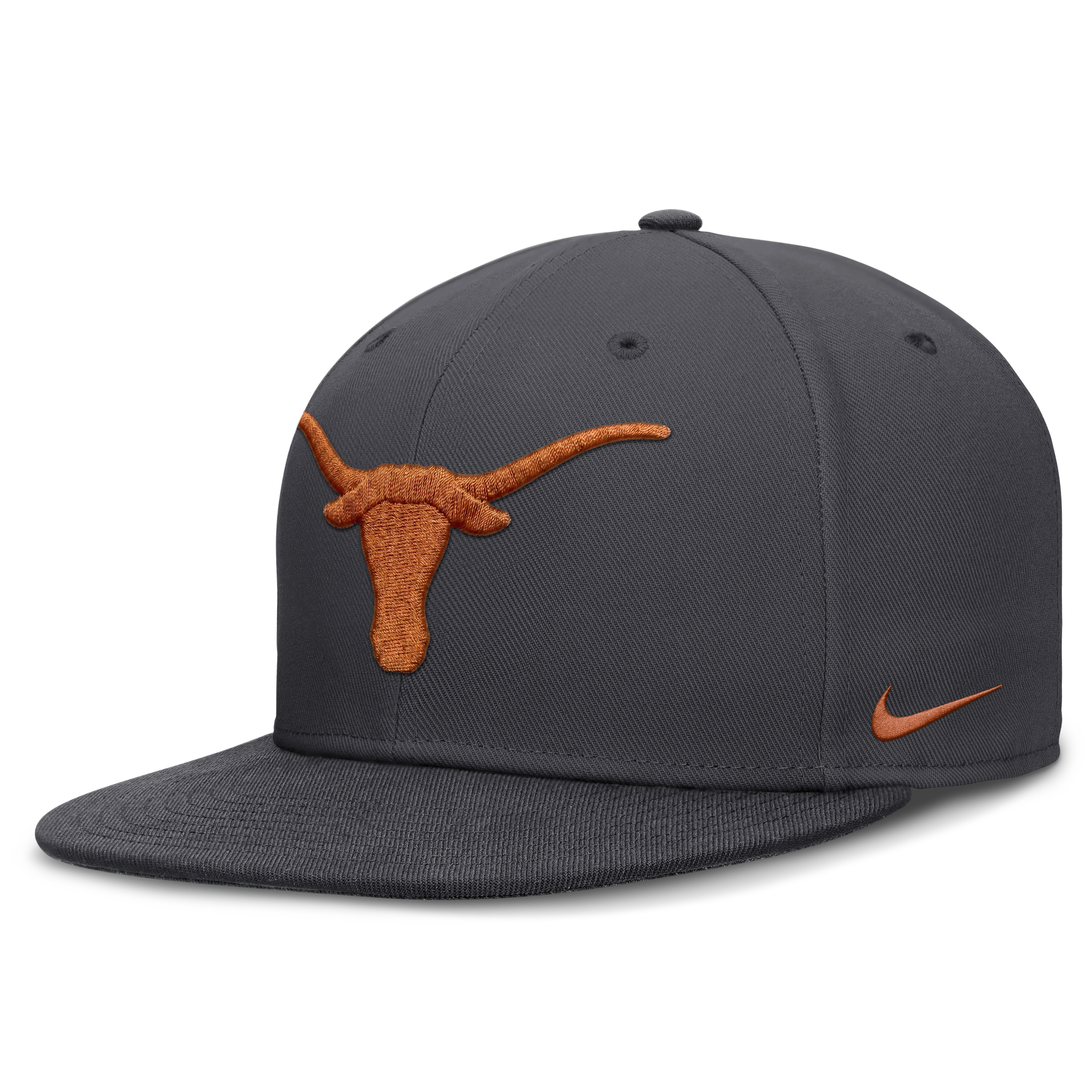 Men's Nike Anthracite Texas Longhorns Pro Dri-FIT Fitted Hat