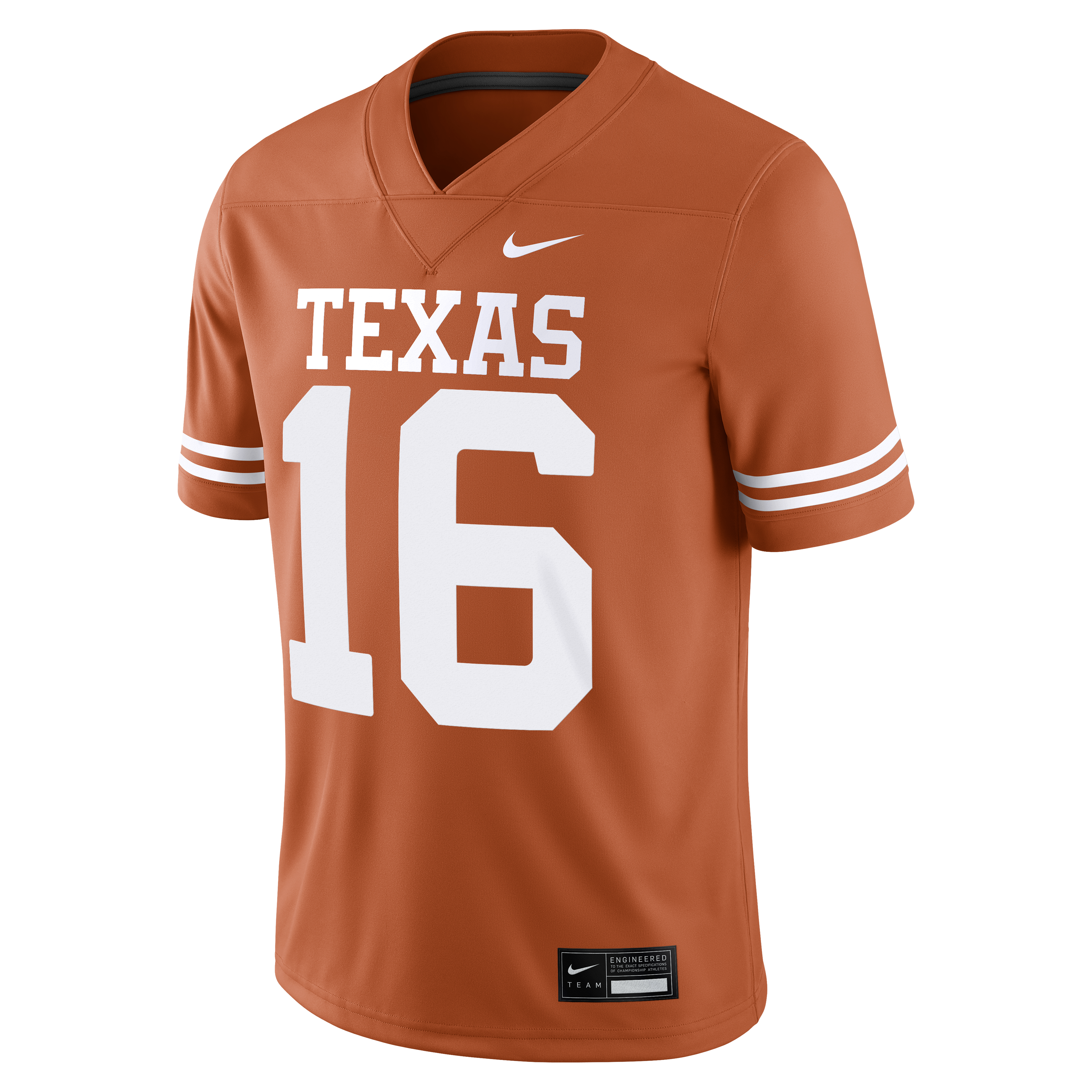 Maillot de match Nike Arch Manning blanc des Texas Longhorns pour homme