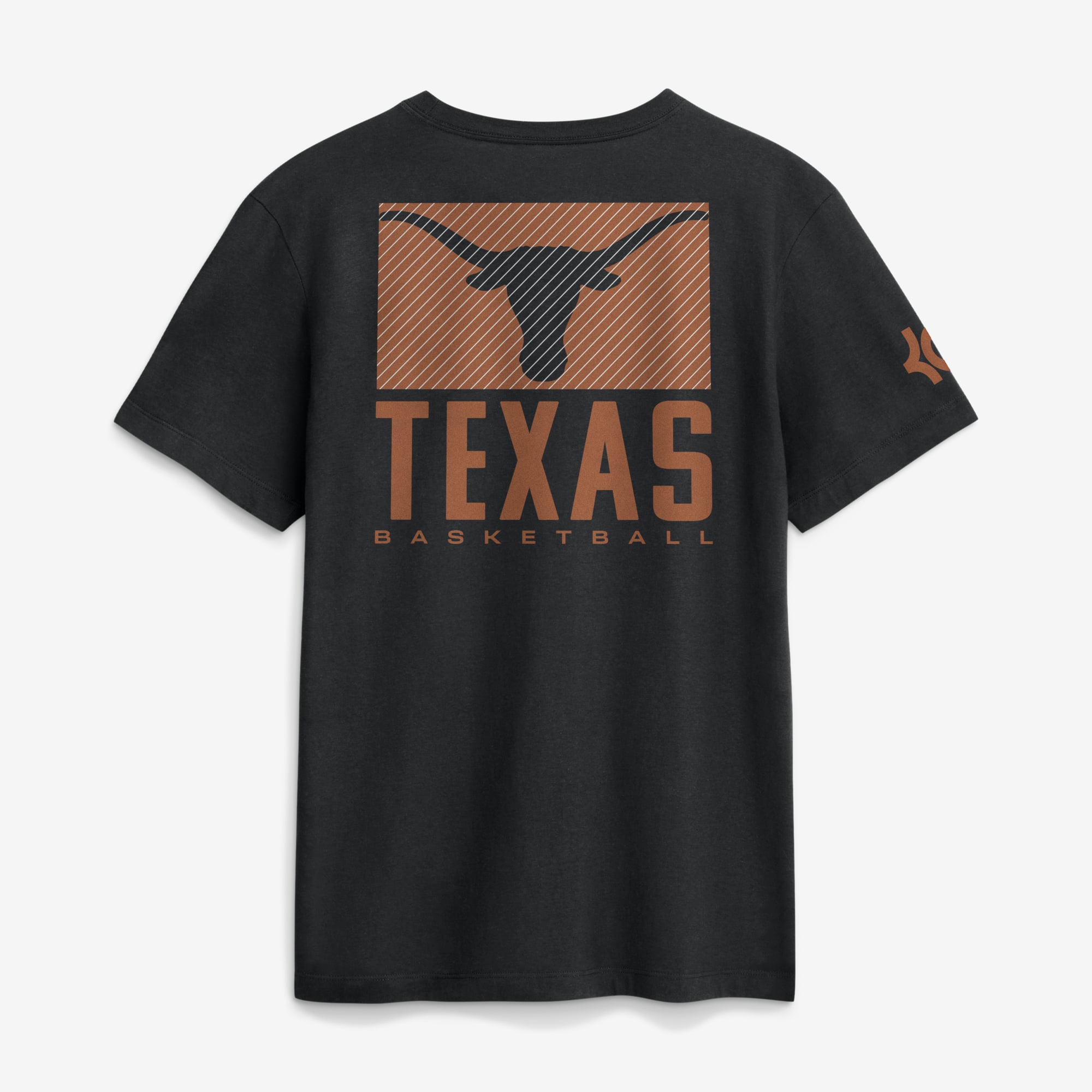 T-shirt Nike Dri-FIT noir pour homme, Texas Longhorns Courtside