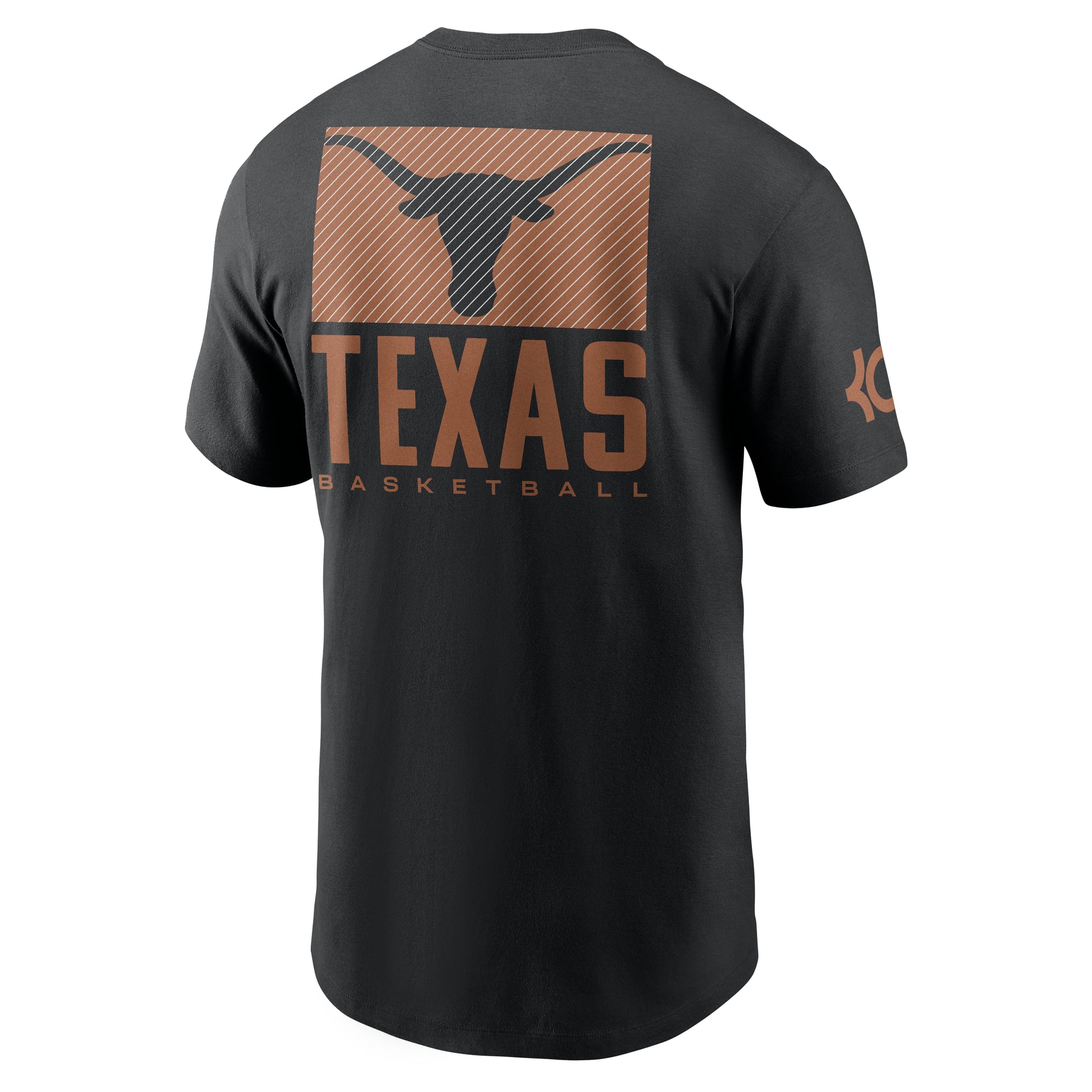T-shirt Nike Dri-FIT noir pour homme, Texas Longhorns Courtside