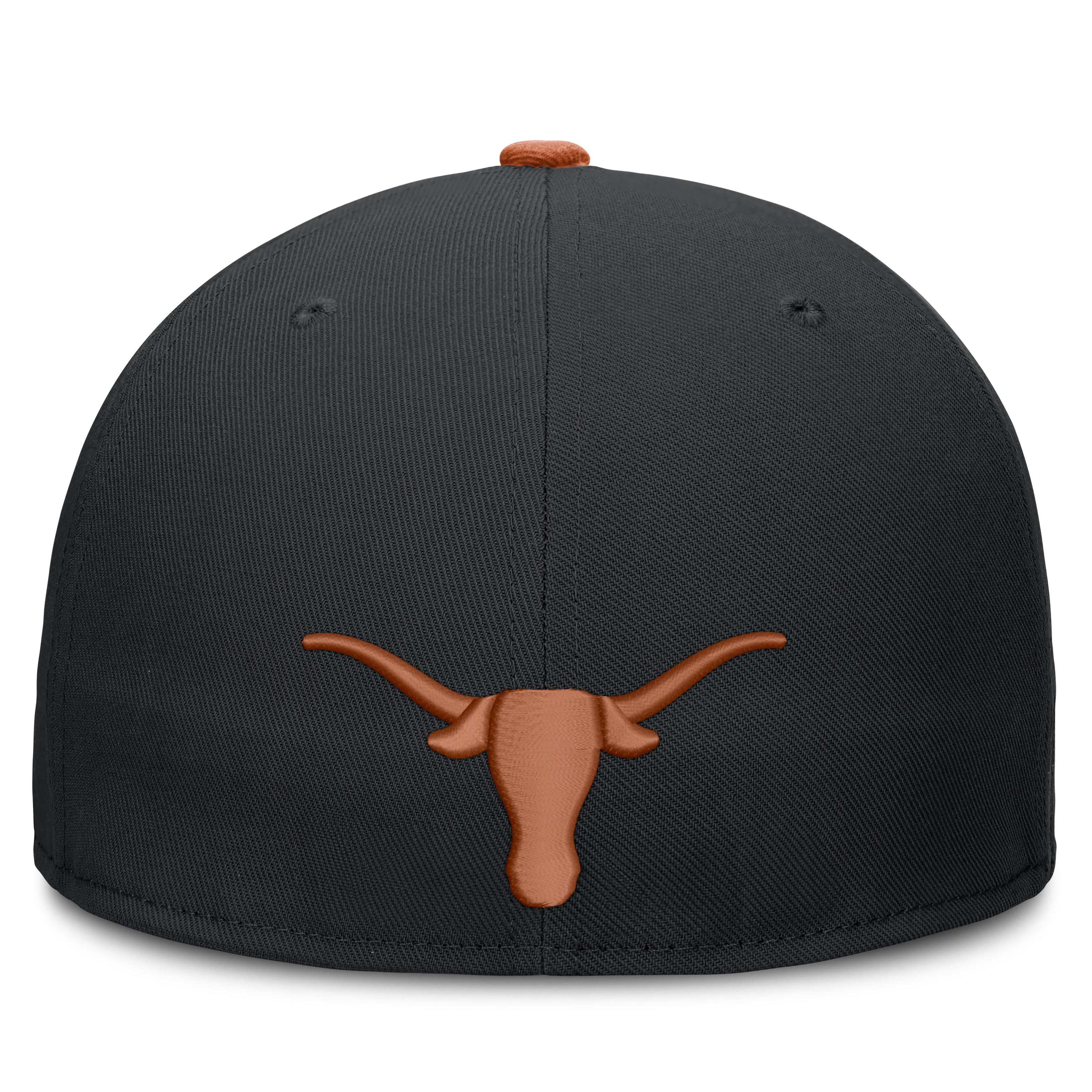 Casquette ajustée Nike Texas Longhorns Dri-FIT Primetime Script noire pour homme