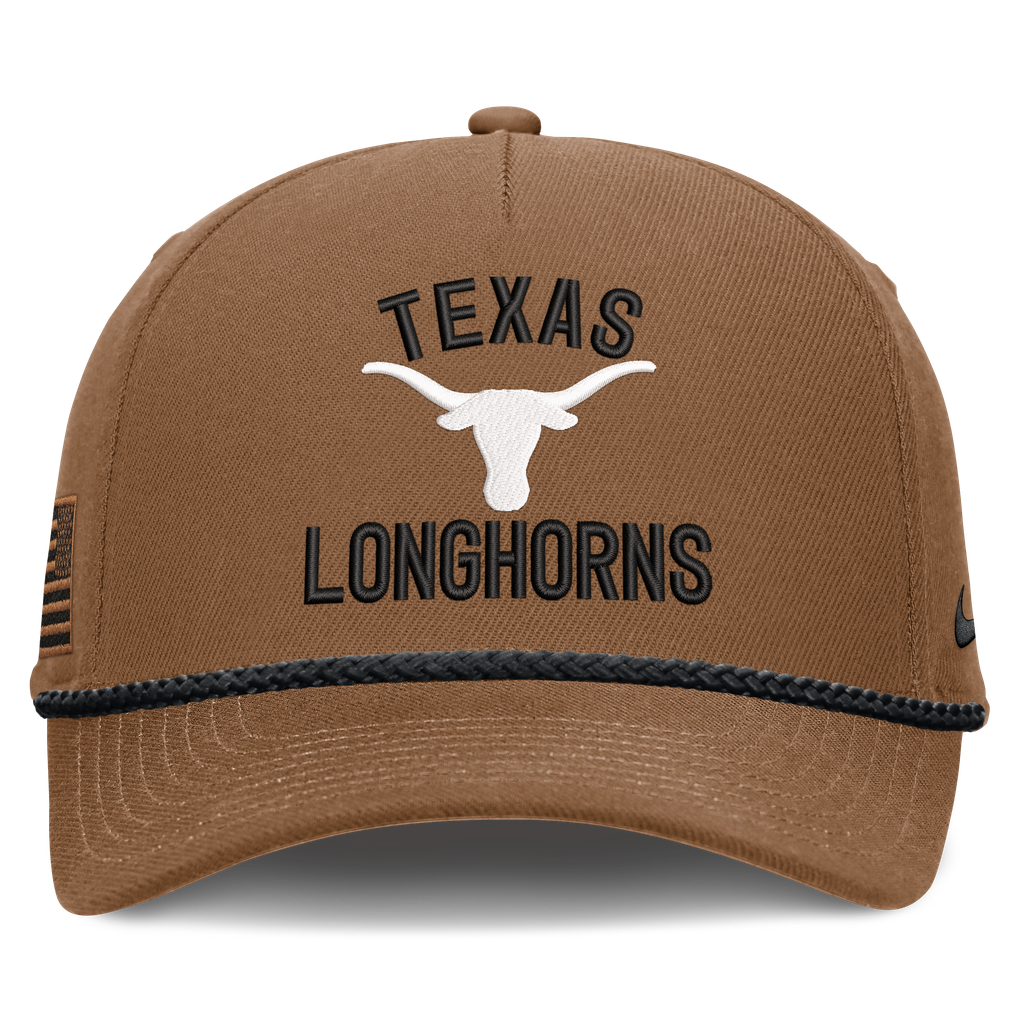 Men's Nike Brown Texas Longhorns 2026 Military Appreciation Rope Rise ...