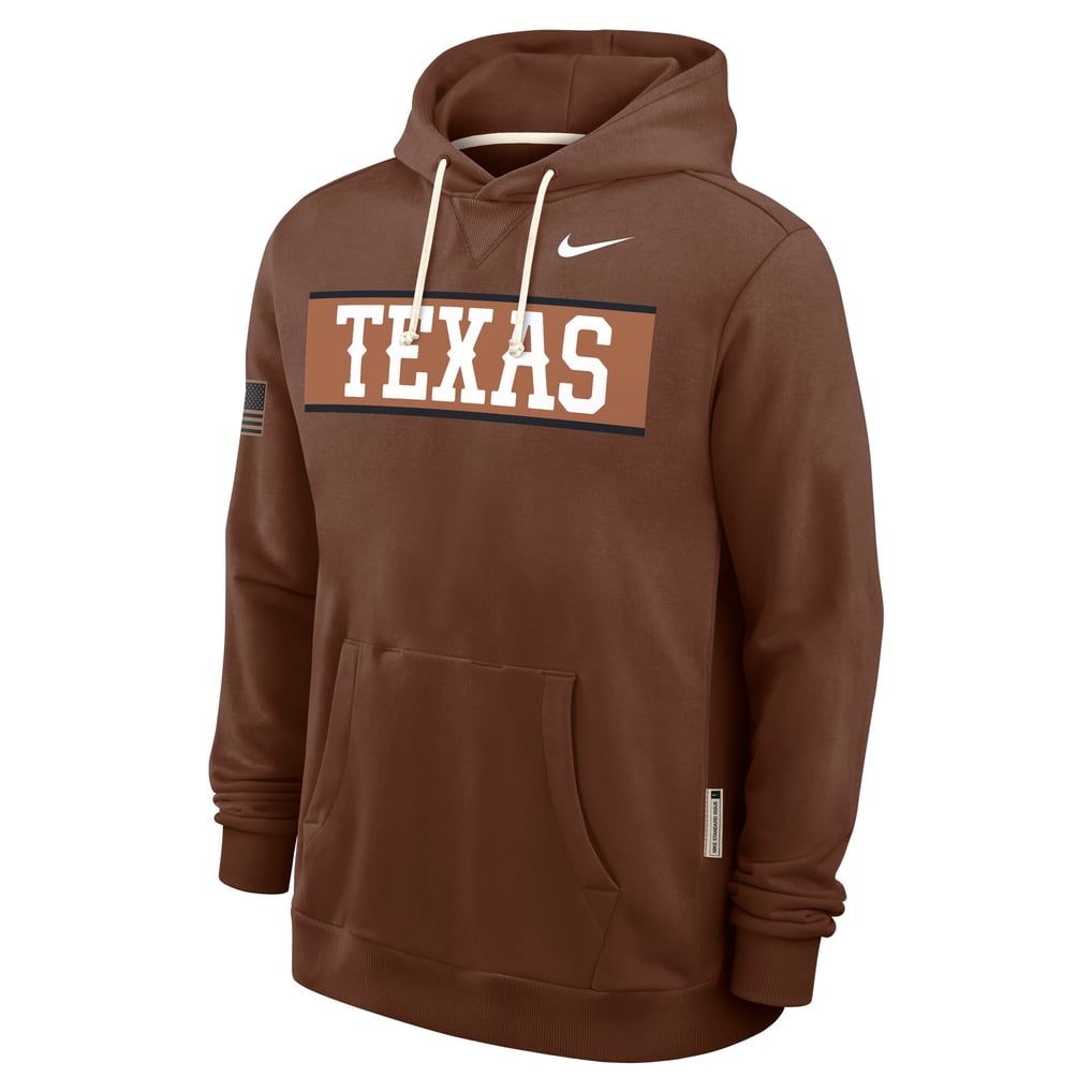 Men's Nike Brown Texas Longhorns 2026 Military Appreciation Sideline ...