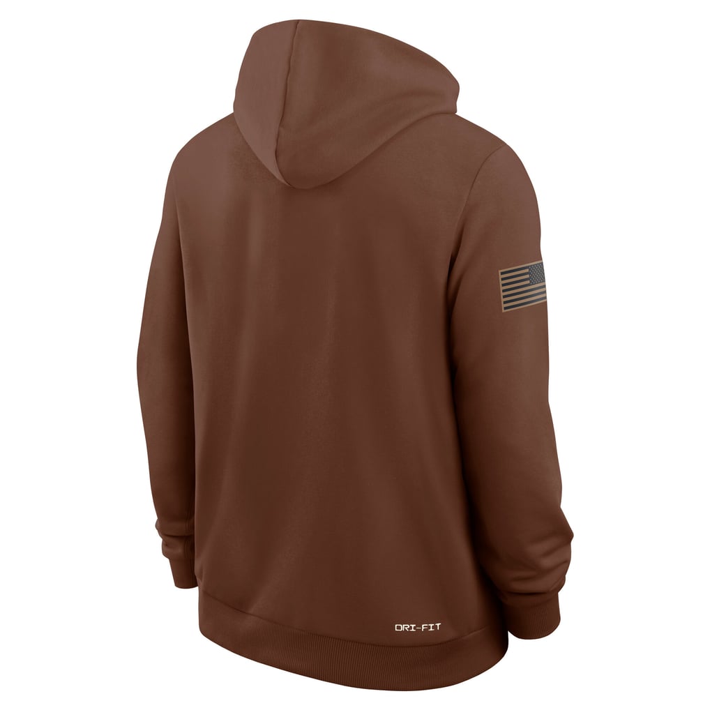 Men's Nike Brown Texas Longhorns 2026 Military Appreciation Sideline ...