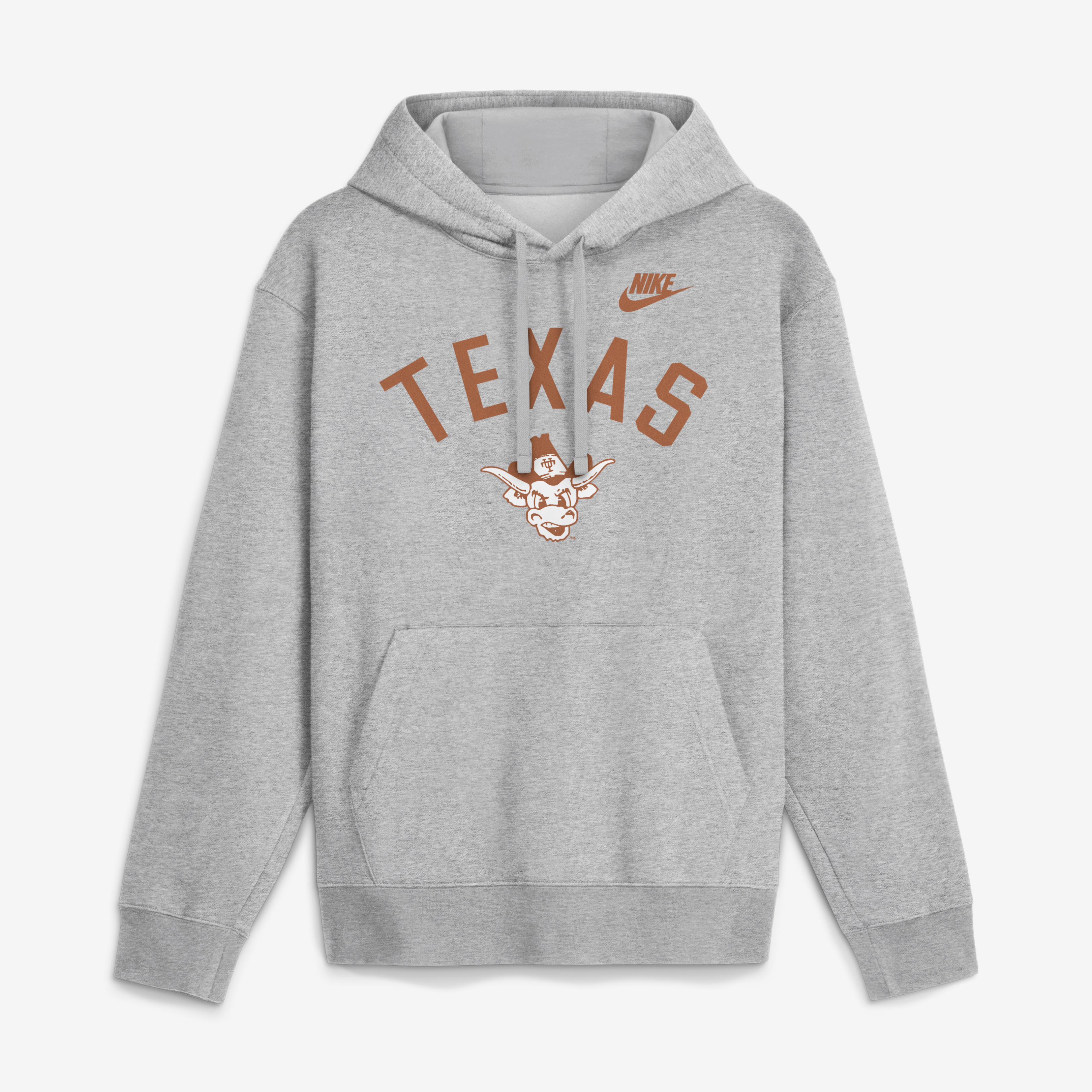 Men's Nike Texas Orange Longhorns Legacy Arch Club Hoodie