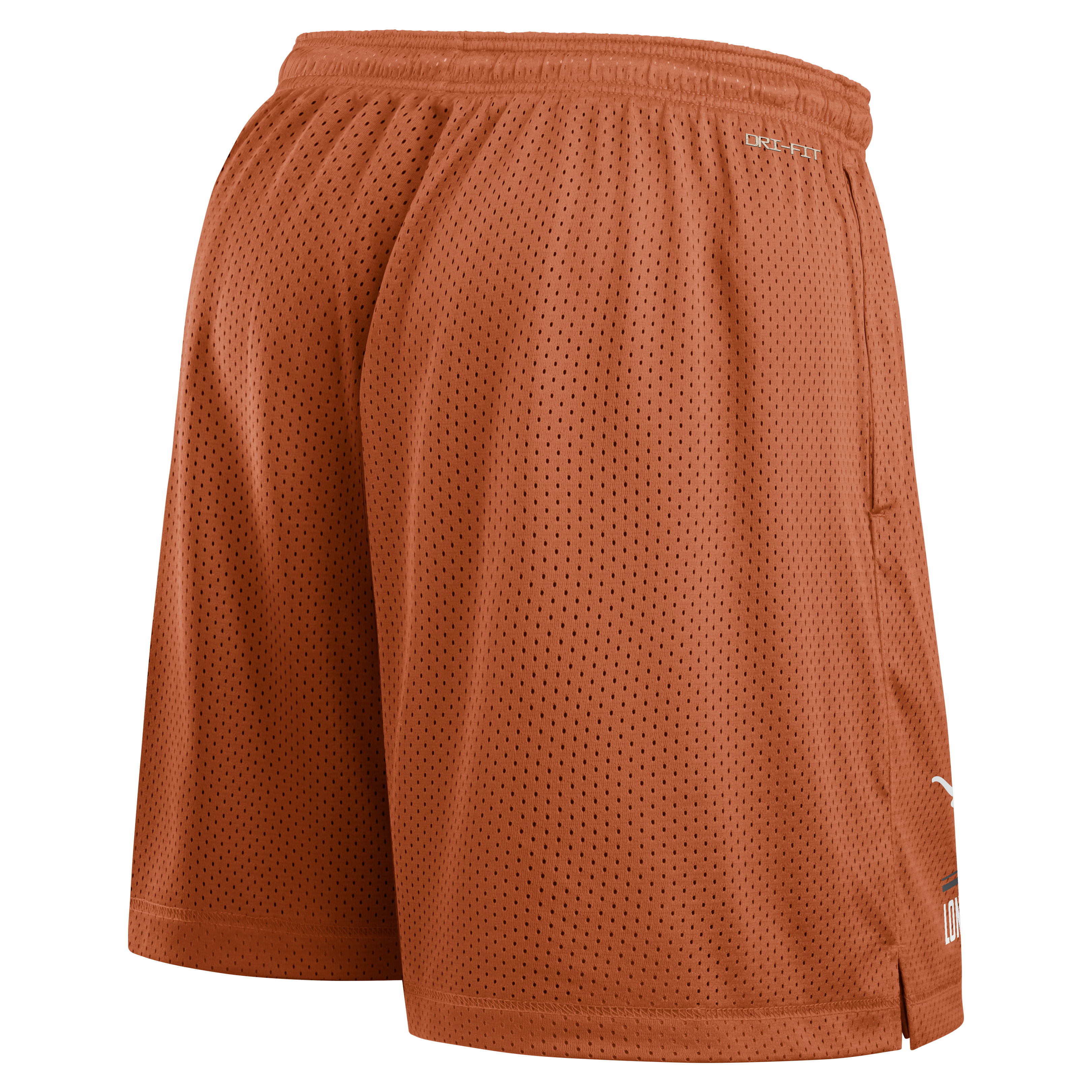 Men's Nike Kevin Durant Texas Orange/Gray Longhorns Courtside Reversible Dri-FIT Shorts