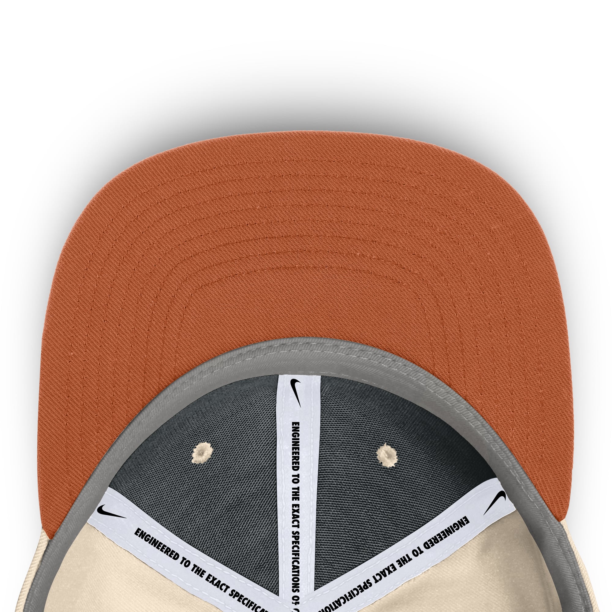 Men's Nike Natural Texas Longhorns 2026 Primetime True Fitted Hat