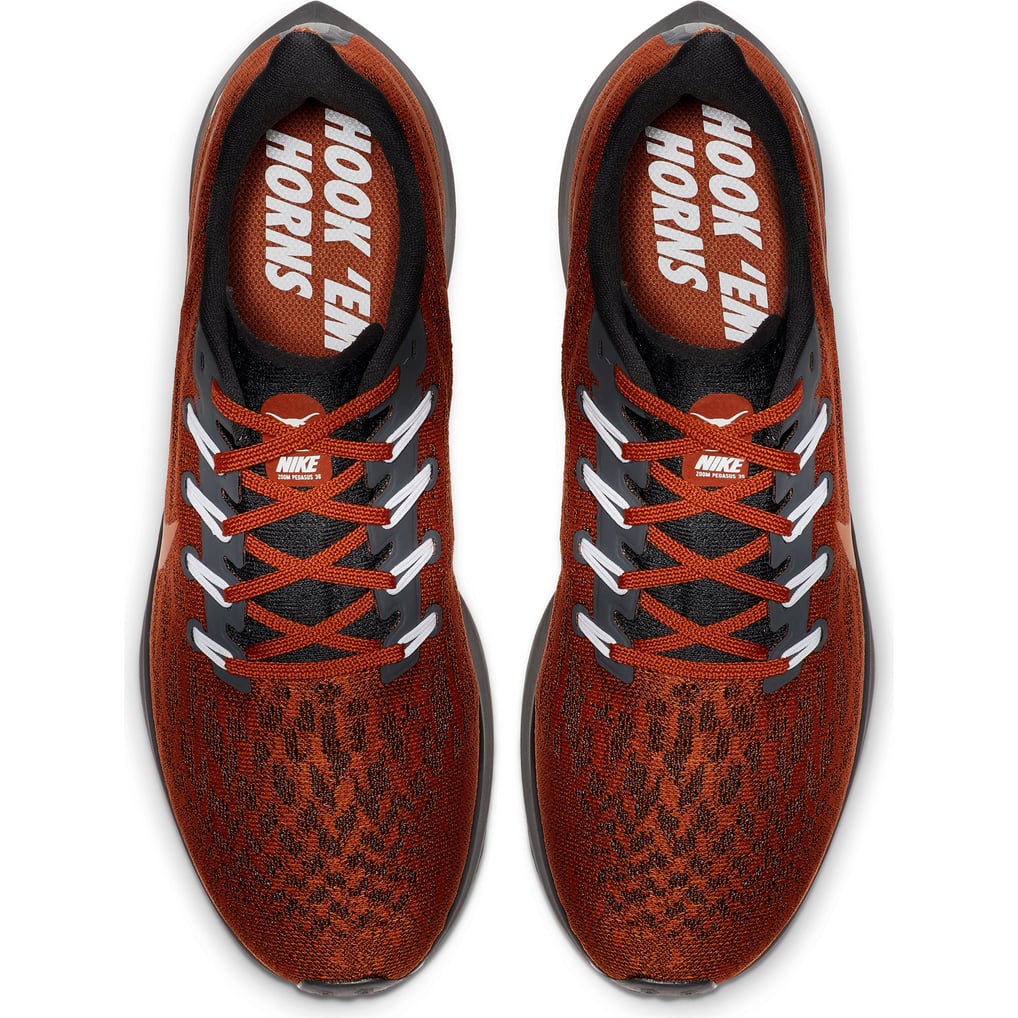 Men’s Nike Air Zoom Pegasus 36 Texas Longhorns CI2082-800 Running Shoe Size 7.5 Nike Air Zoom Pegasus 36 Texas Available Now in Men main image 2