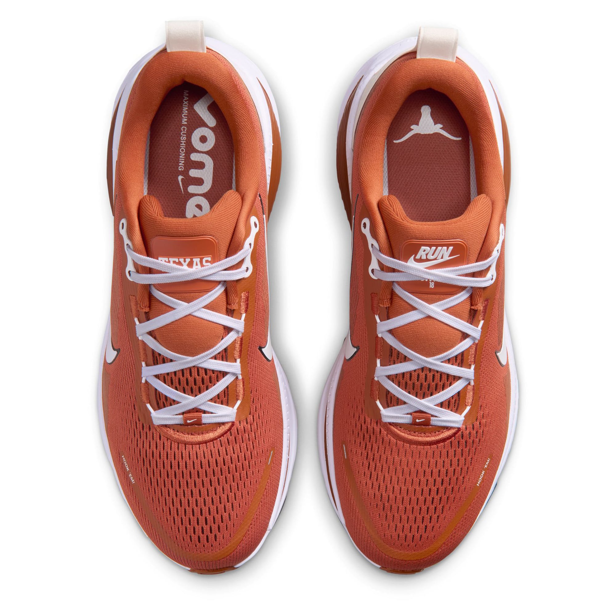 Men's Nike Texas Longhorns Vomero 18 Running Shoes