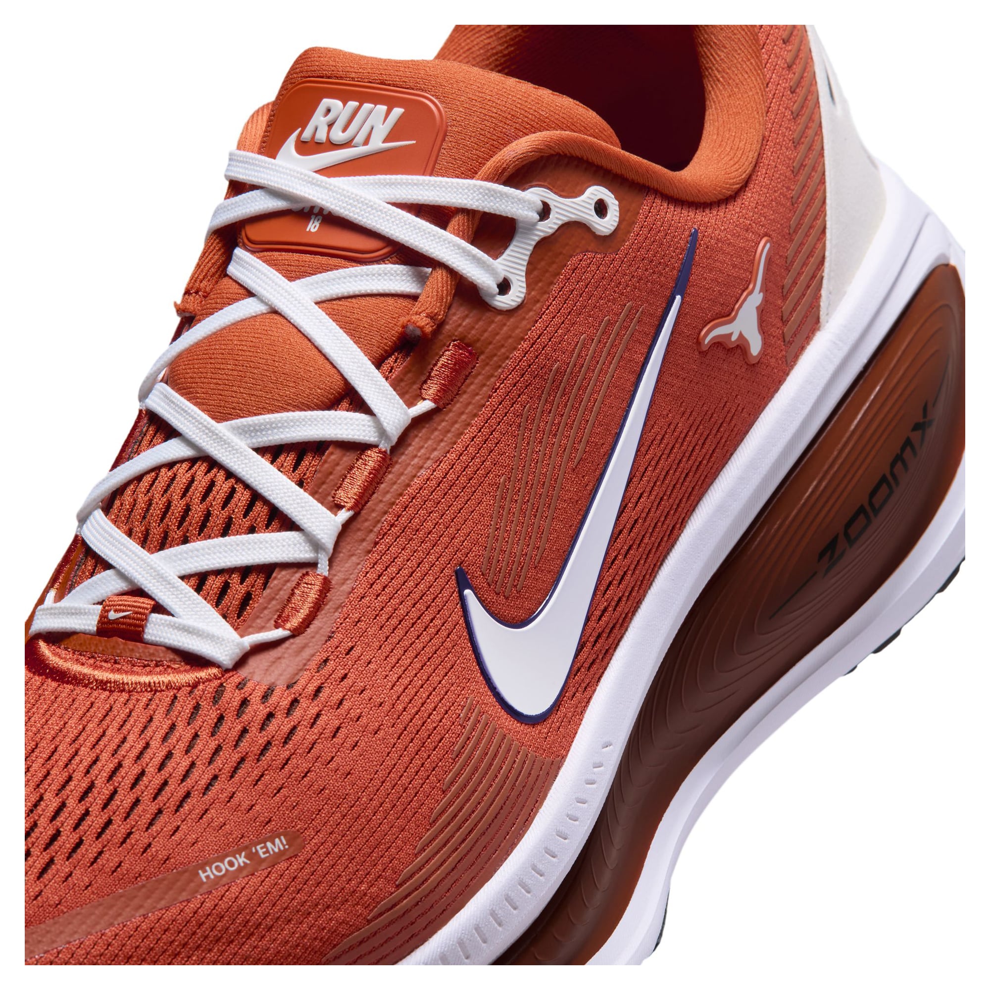 Men's Nike Texas Longhorns Vomero 18 Running Shoes