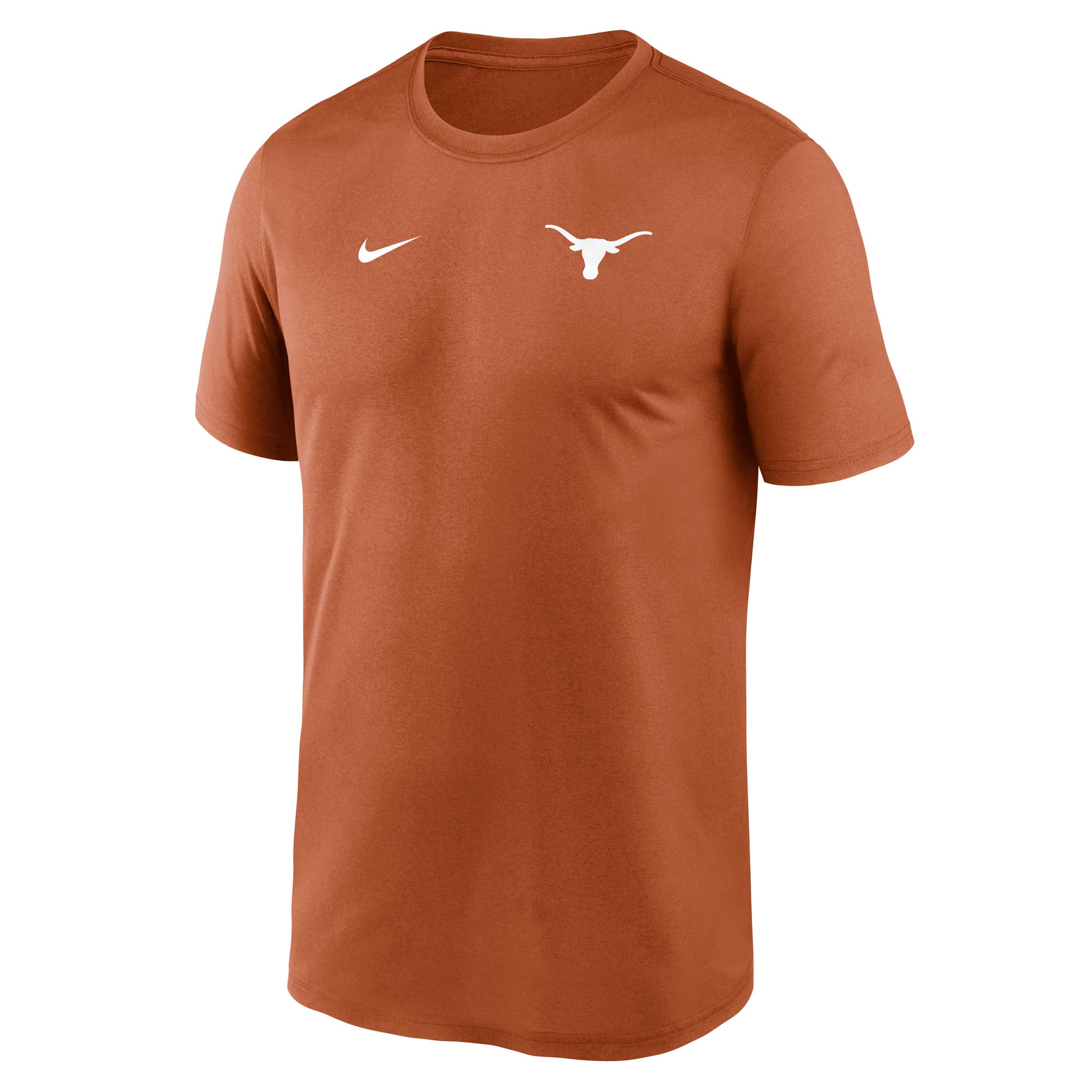 T-shirt Nike Dri-FIT orange Texas Longhorns 2025 pour homme avec petit logo Legend