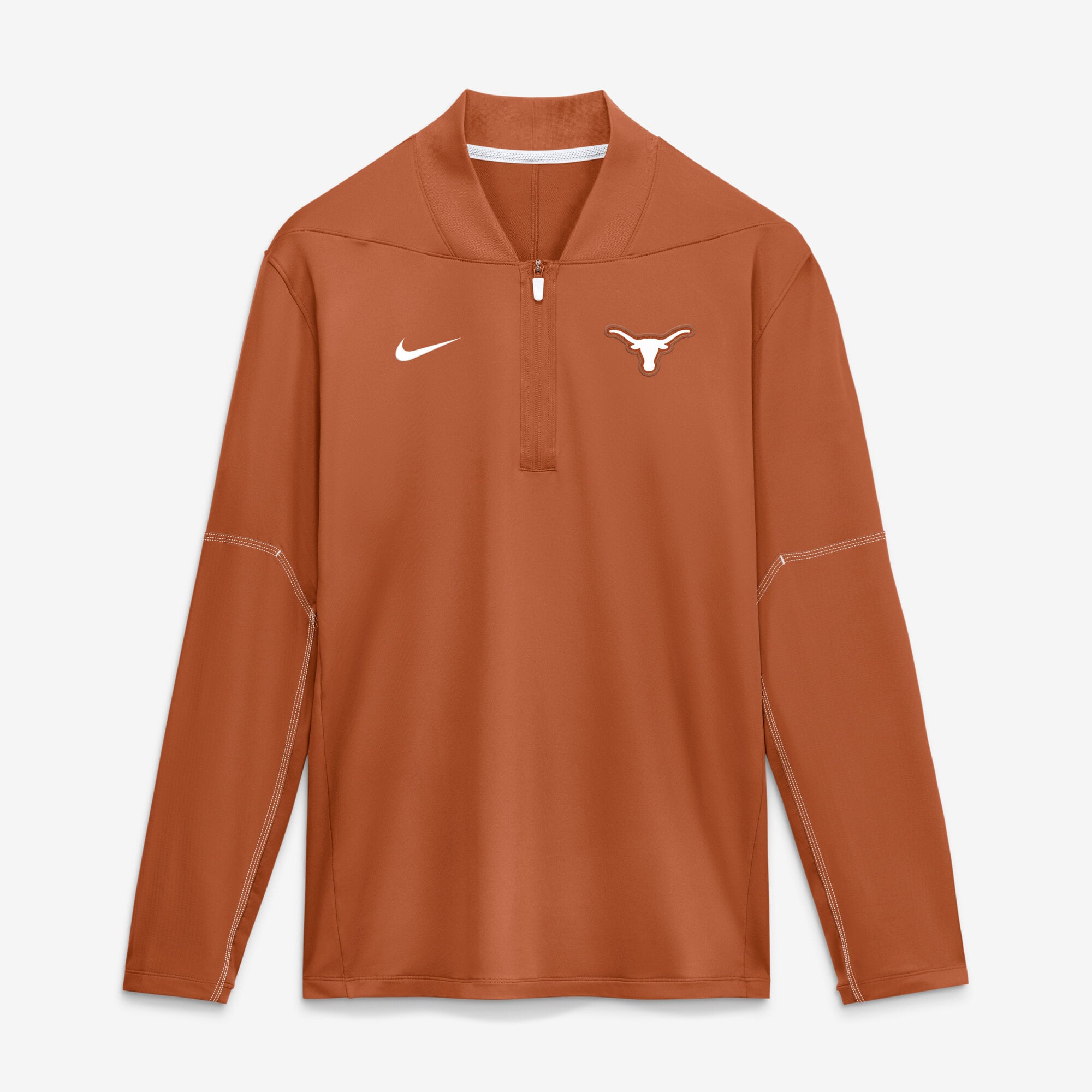 Men's Nike Texas Longhorns 2026 Sideline Midweight Half-Zip Dri-FIT Pullover