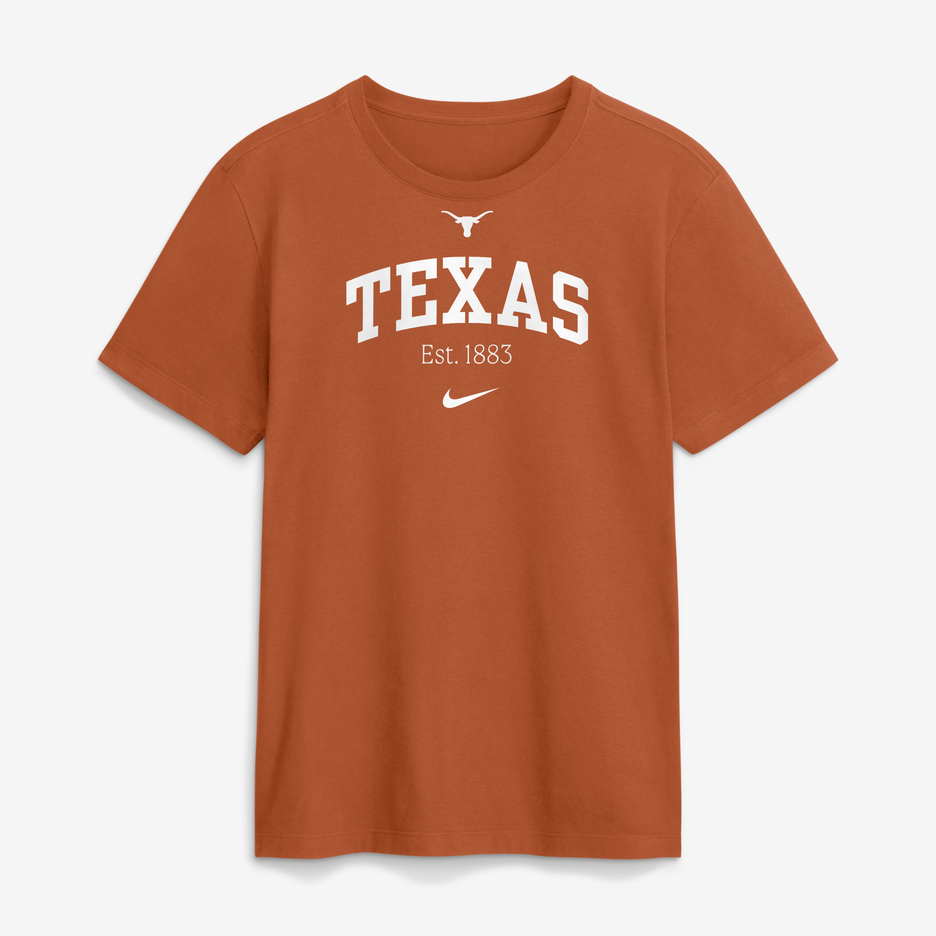T-shirt Nike Texas Orange Longhorns Academic Arch pour homme