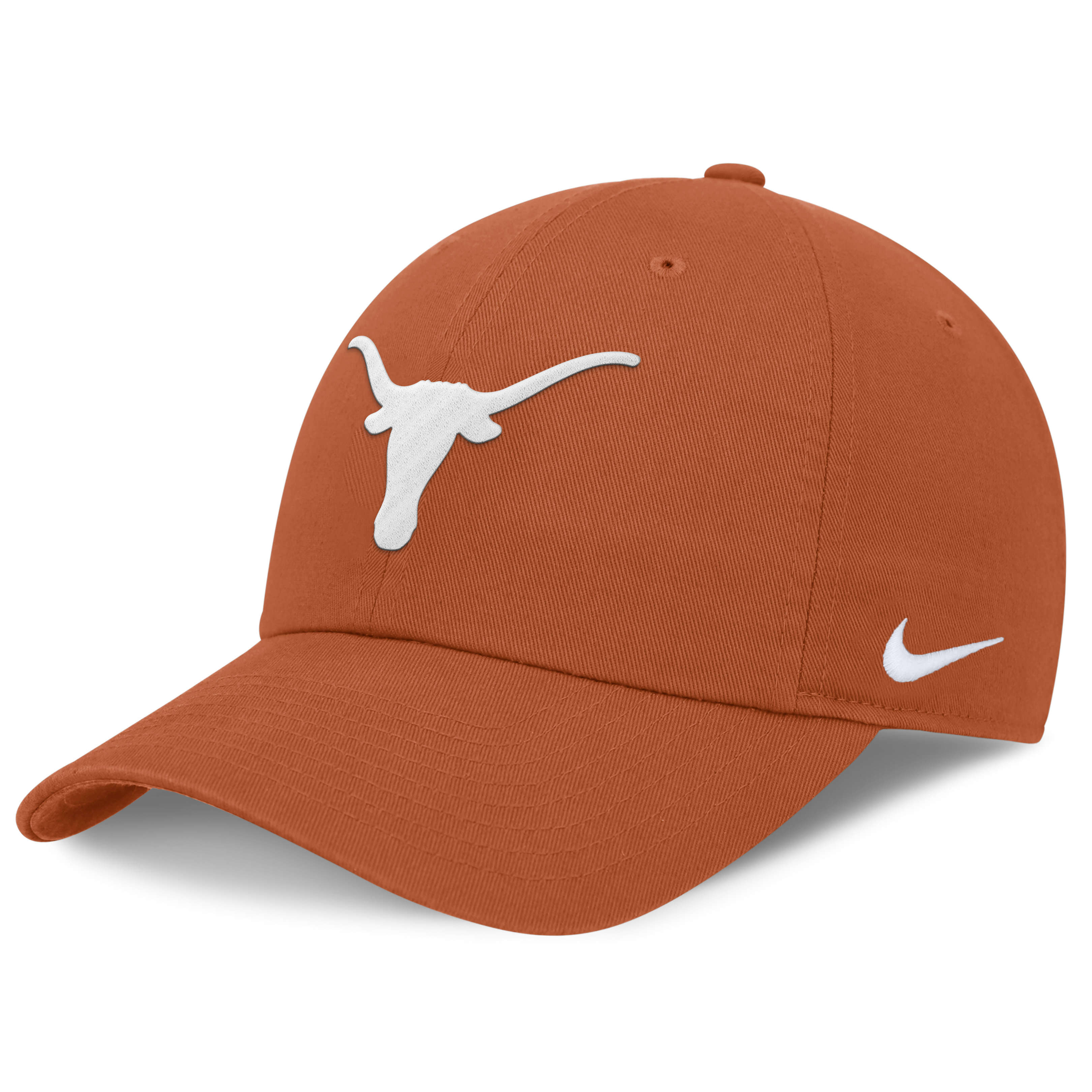 Casquette ajustable Nike Texas Orange Texas Longhorns Club Dri-FIT pour homme