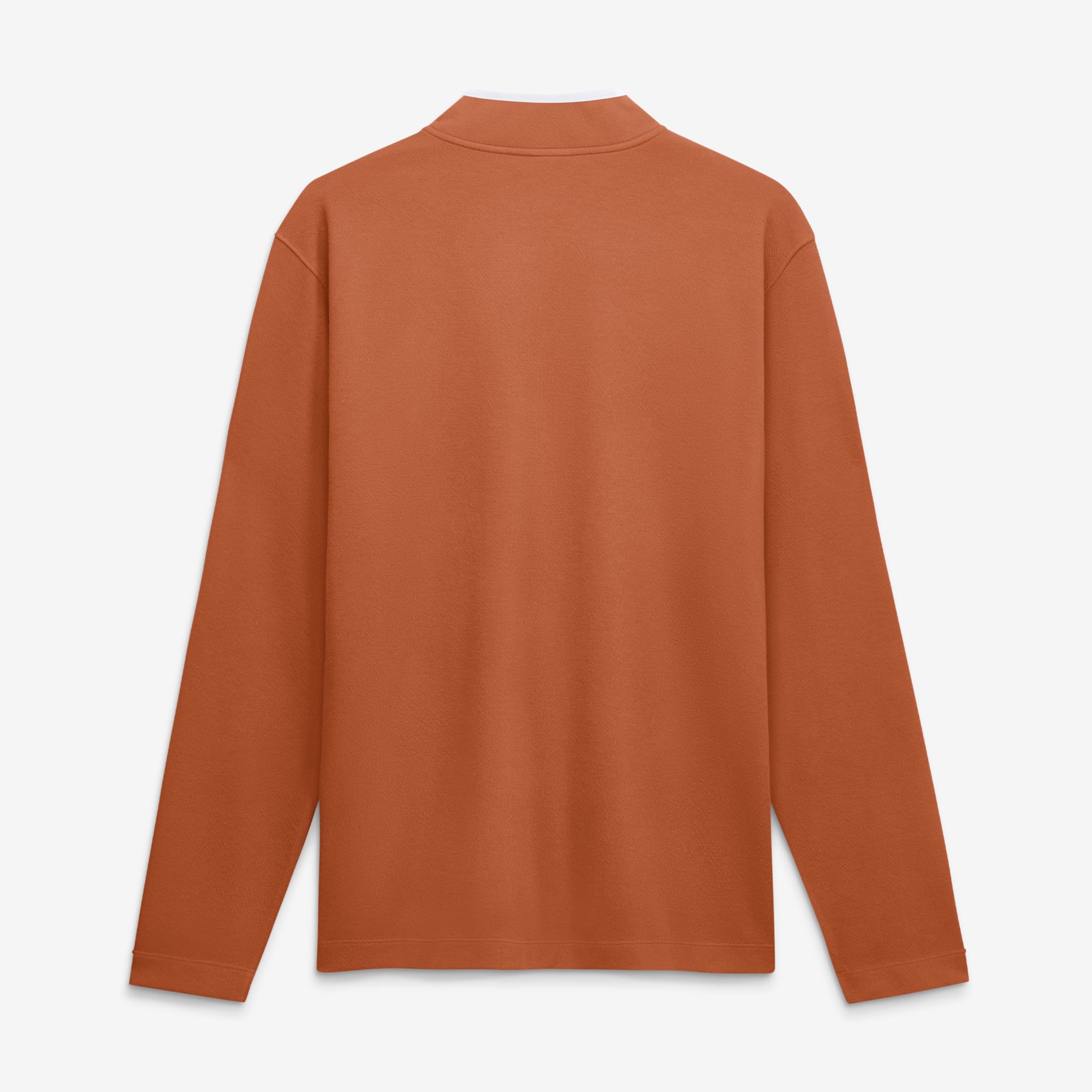 Pull-over Nike Texas Orange Longhorns Courtside Victory Dri-FIT à demi-zip pour homme