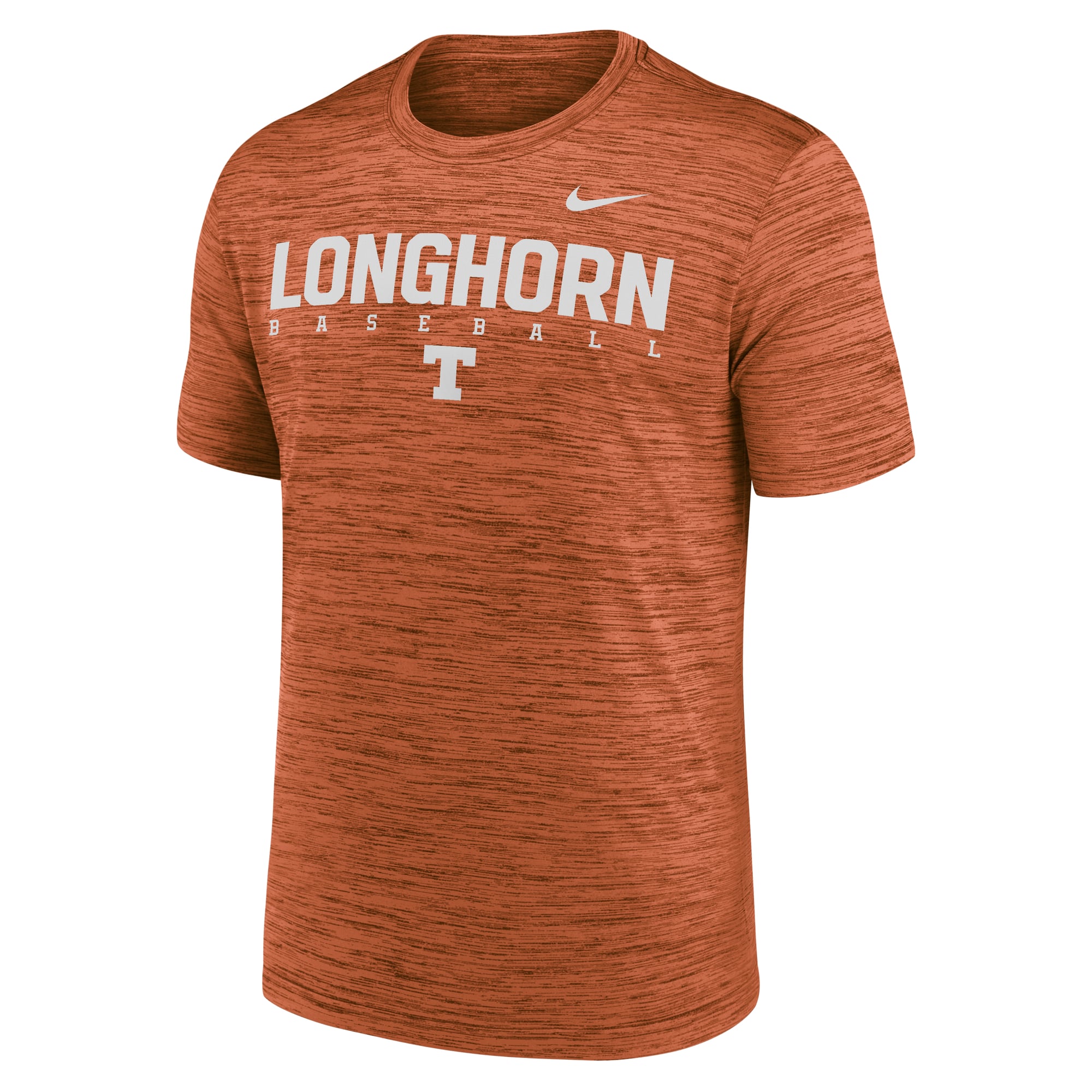 Men's Nike Texas Orange Longhorns Dugout Velocity Dri-FIT T-Shirt