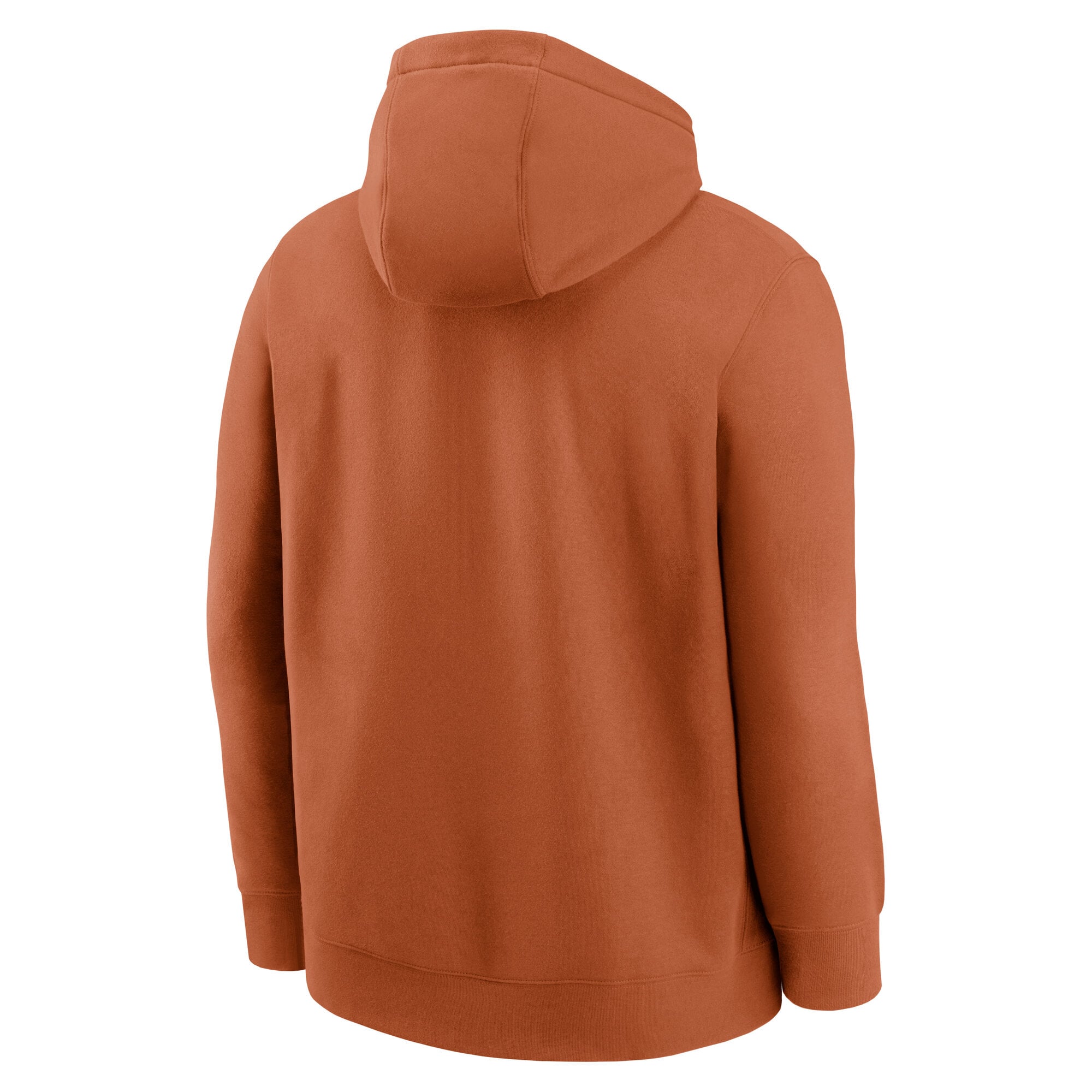 Men's Nike Texas Orange Longhorns Primetime Arched Club Fleece Pullover Hoodie