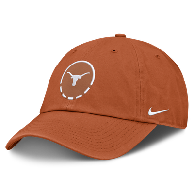 Texas Longhorns Nike Primetime Basketball Club Adjustable Hat - Texas Orange