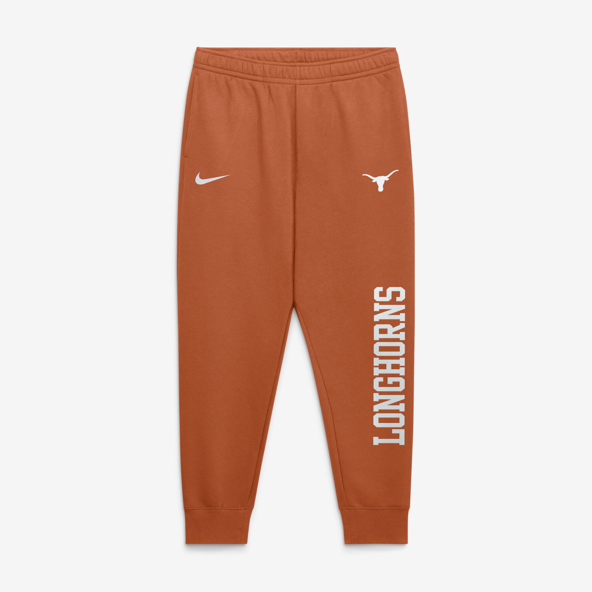 Men's Nike Texas Orange Longhorns Primetime Club Fleece Joggers