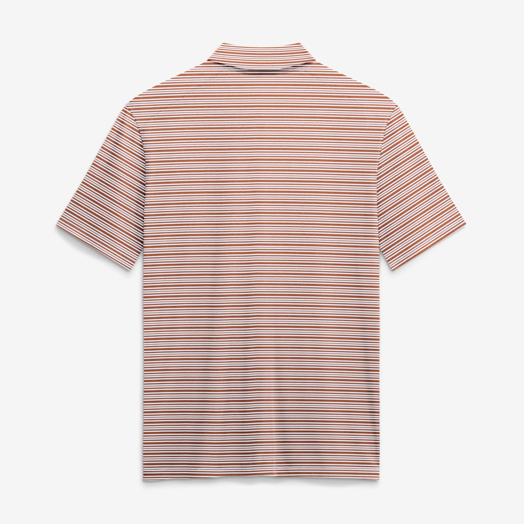 Polo rayé Dri-FIT Nike Texas Orange Longhorns Primetime Vapor pour homme