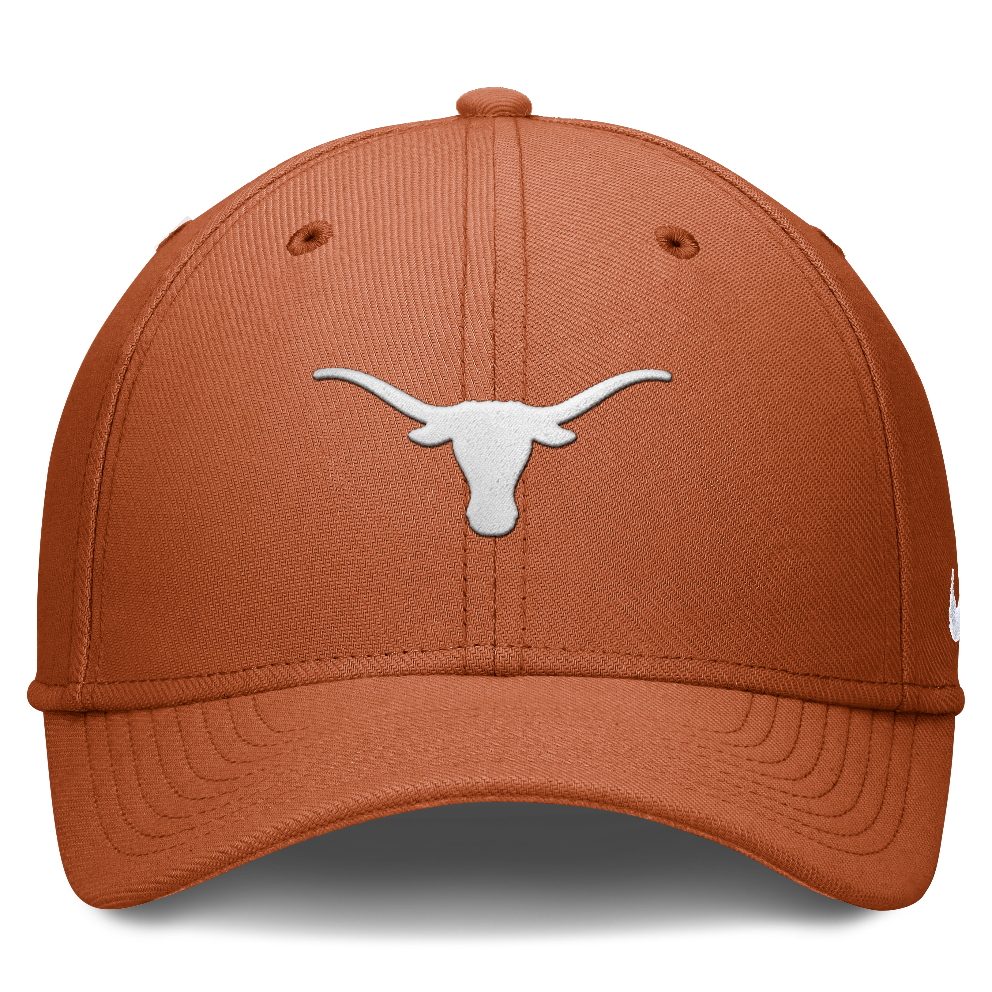 Casquette Nike Texas Orange Longhorns Rise SwooshFlex Dri-FIT pour homme