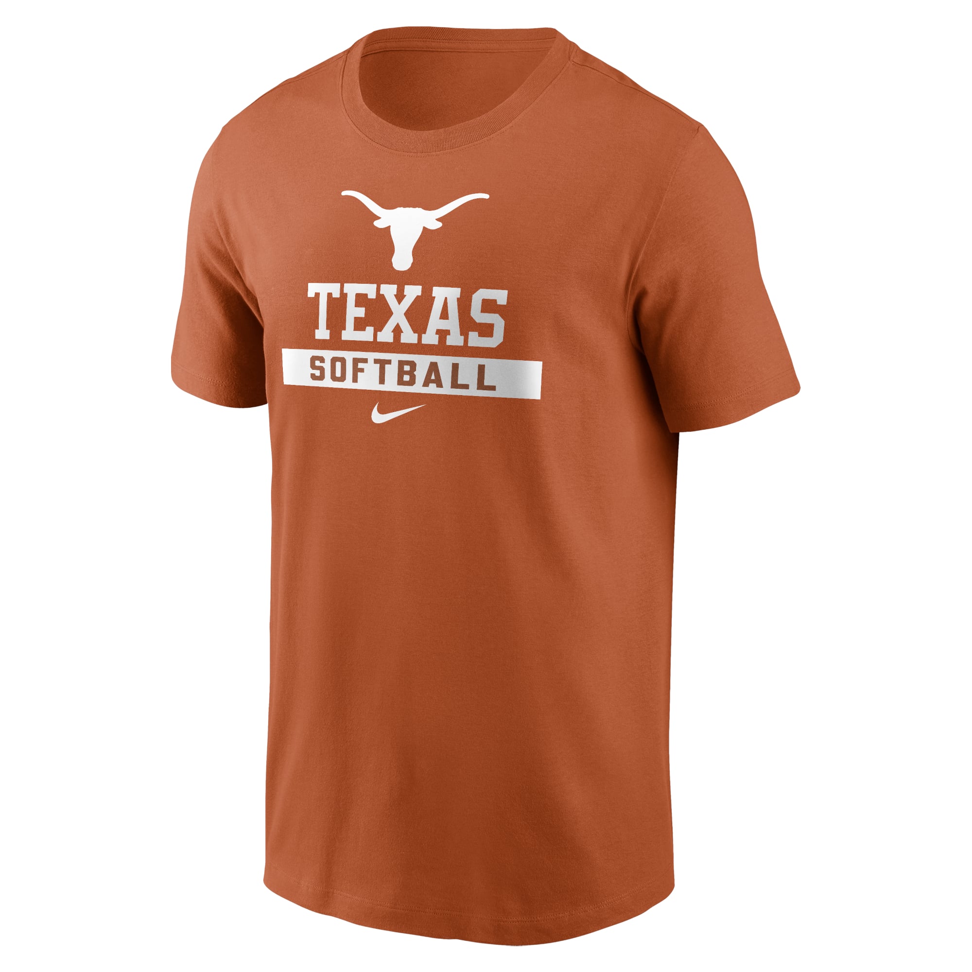 Men's Nike Texas Orange Longhorns Softball T-Shirt
