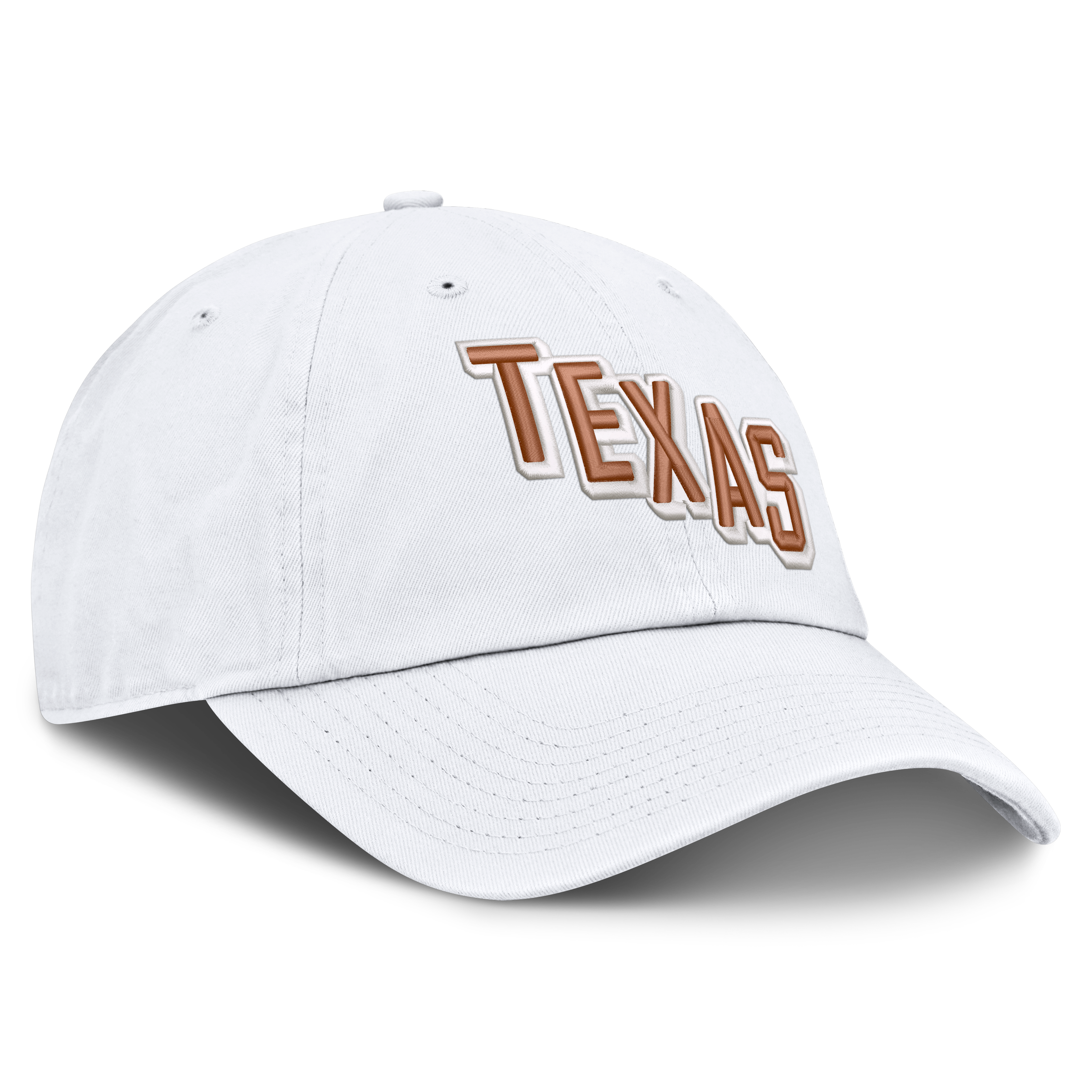 Casquette ajustable Nike blanche Texas Longhorns Legacy Letter & Mascot Club pour homme