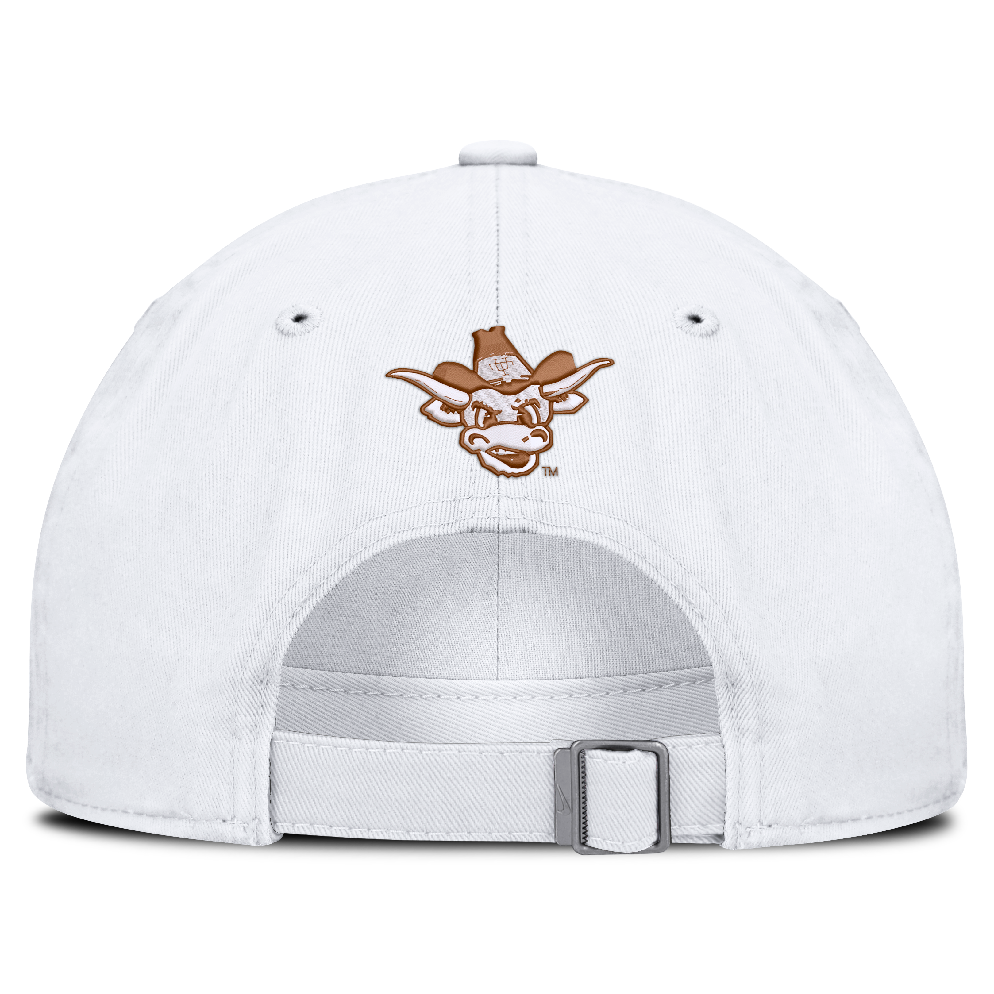 Casquette ajustable Nike blanche Texas Longhorns Legacy Letter & Mascot Club pour homme
