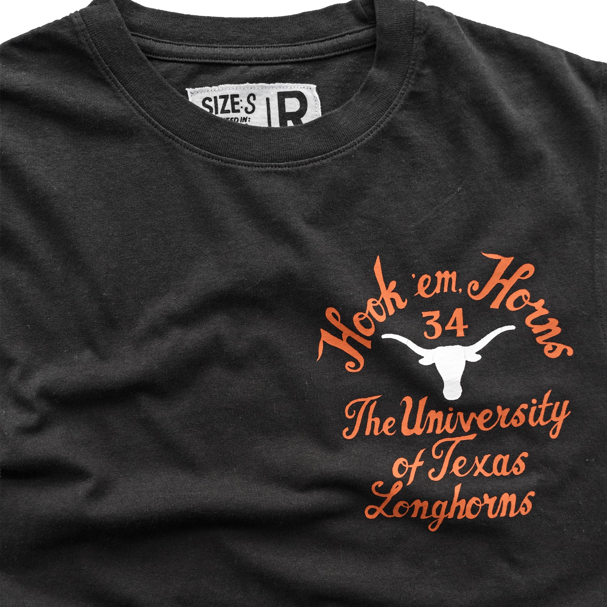 Men's Roots of Fight x Texas Longhorns Ricky Williams Black Muscle Tank Top