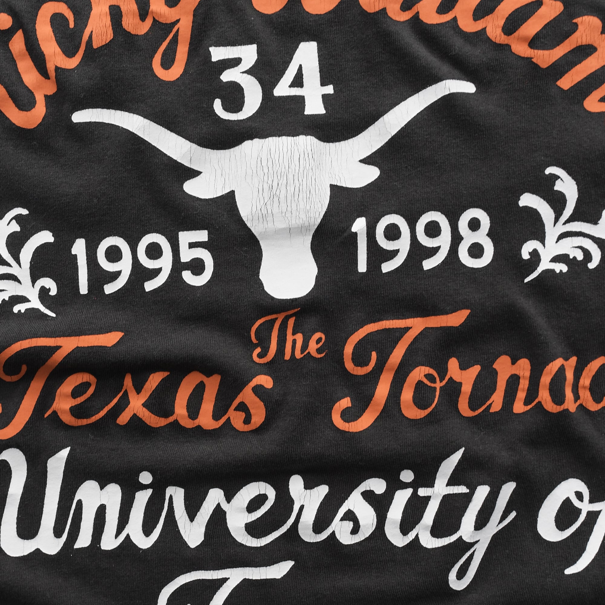 Men's Roots of Fight x Texas Longhorns Ricky Williams Black Muscle Tank Top