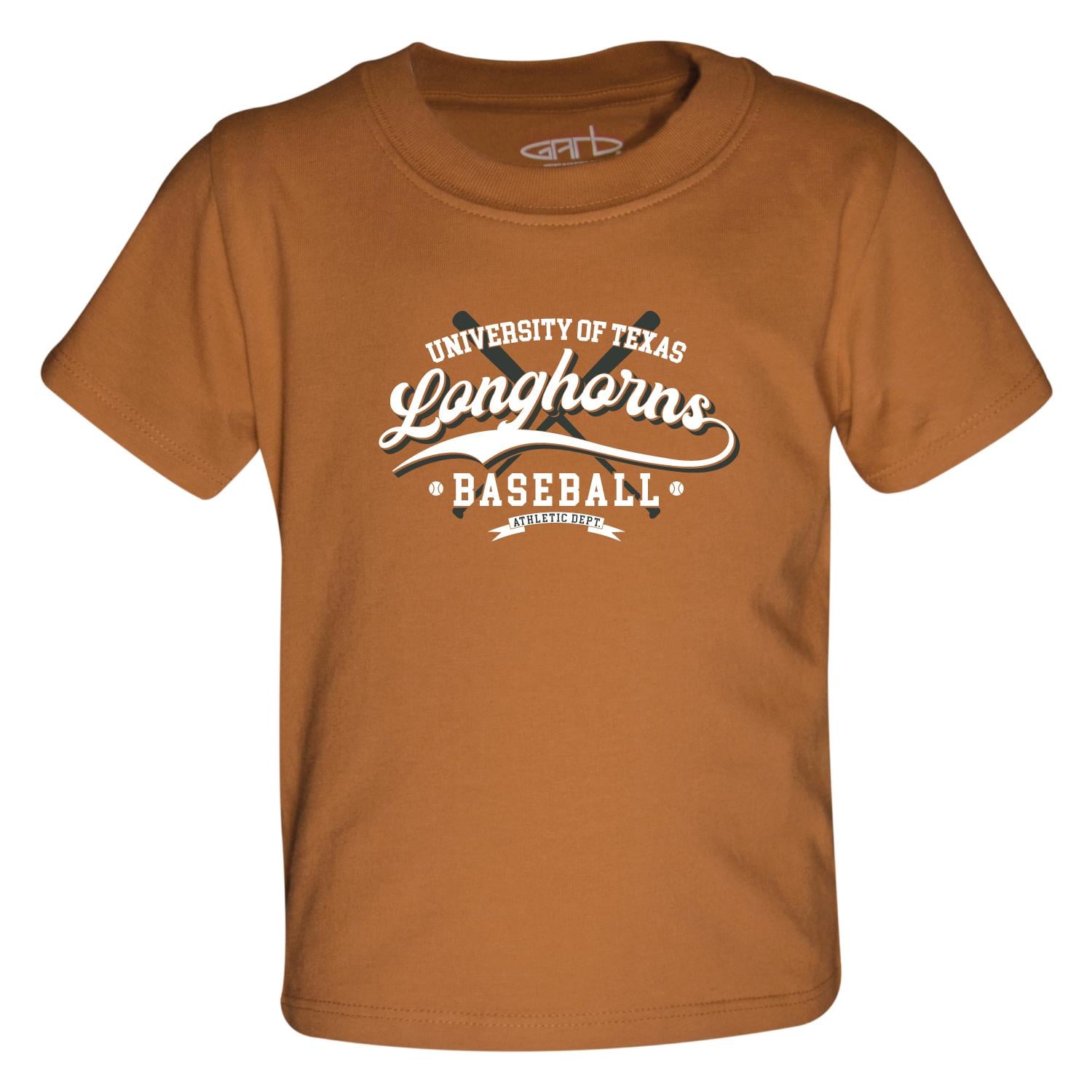 Newborn & Infant Garb Texas Orange Longhorns Otis Baseball T-Shirt