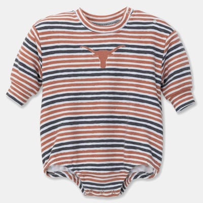 Texas Longhorns ZooZatz Newborn & Infant Cozy Fleece Bodysuit - Texas Orange