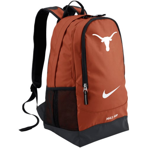Nike Max Air Texas Longhorns Women’s Rowing Backpack Burnt Orange Black Like New Nike Texas Longhorns Large Training Backpack - Burnt Orange main image 2