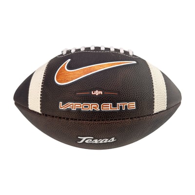 Texas Longhorns Nike Vapor Elite Game Football