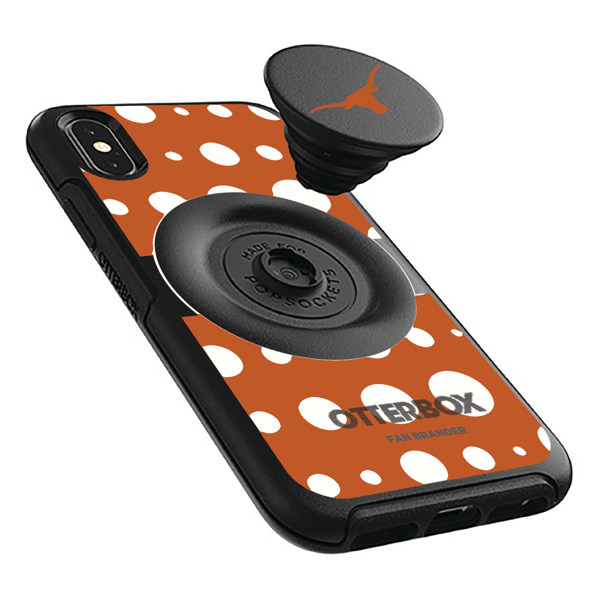 OtterBox Pop Symmetry Per IPhone XR – Custodia Con PopGrip Integrato, Design Interchangeabile, Slim E Ricarica Qi (confezione Non Retail) – Che Gemma!