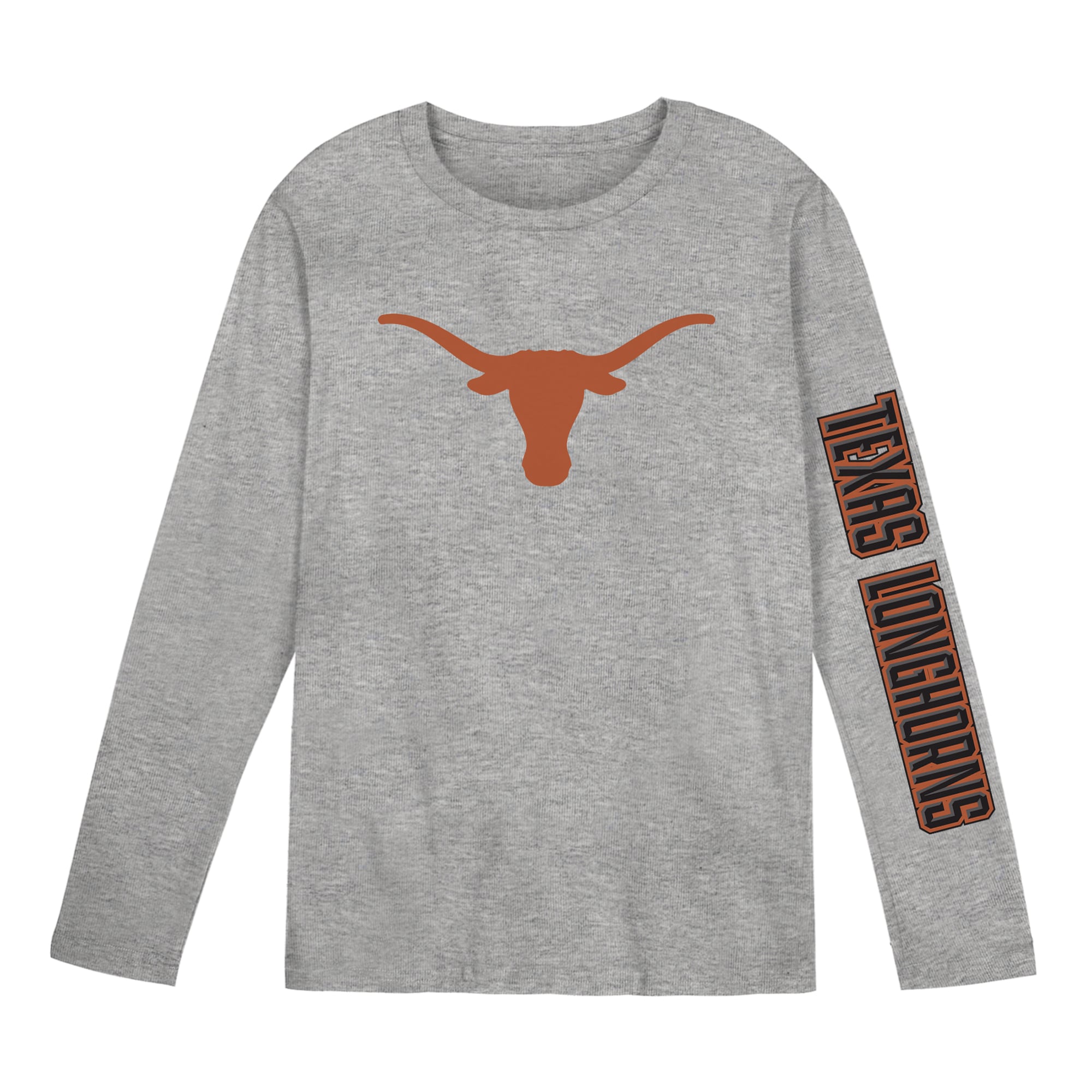 T-shirt à manches longues gris Texas Longhorns Air Raid pour enfants d'âge préscolaire Outerstuff