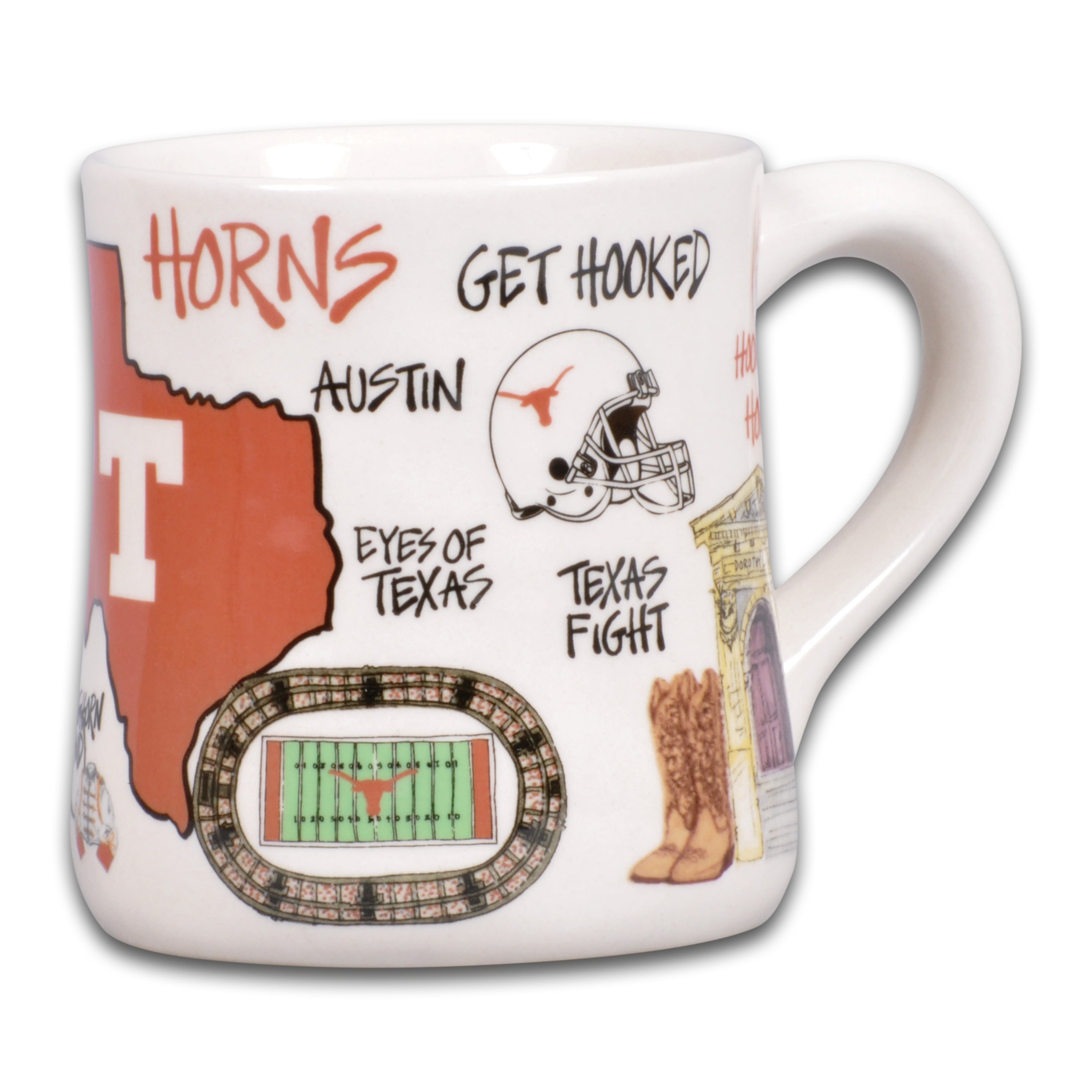 Texas Longhorns 16oz. Hometown Mug