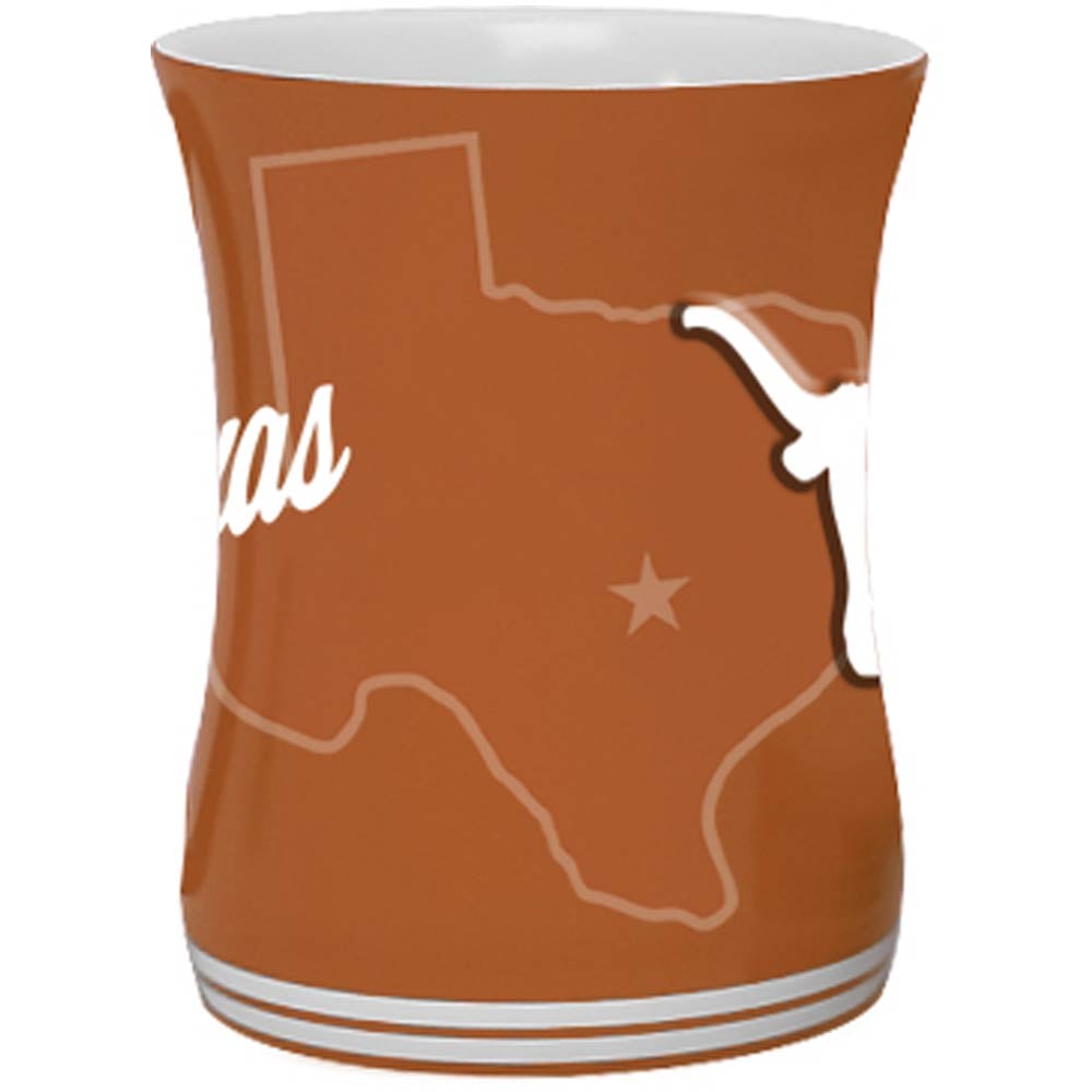 Mug de barista sculpté Texas Longhorns 473 ml (16 oz).