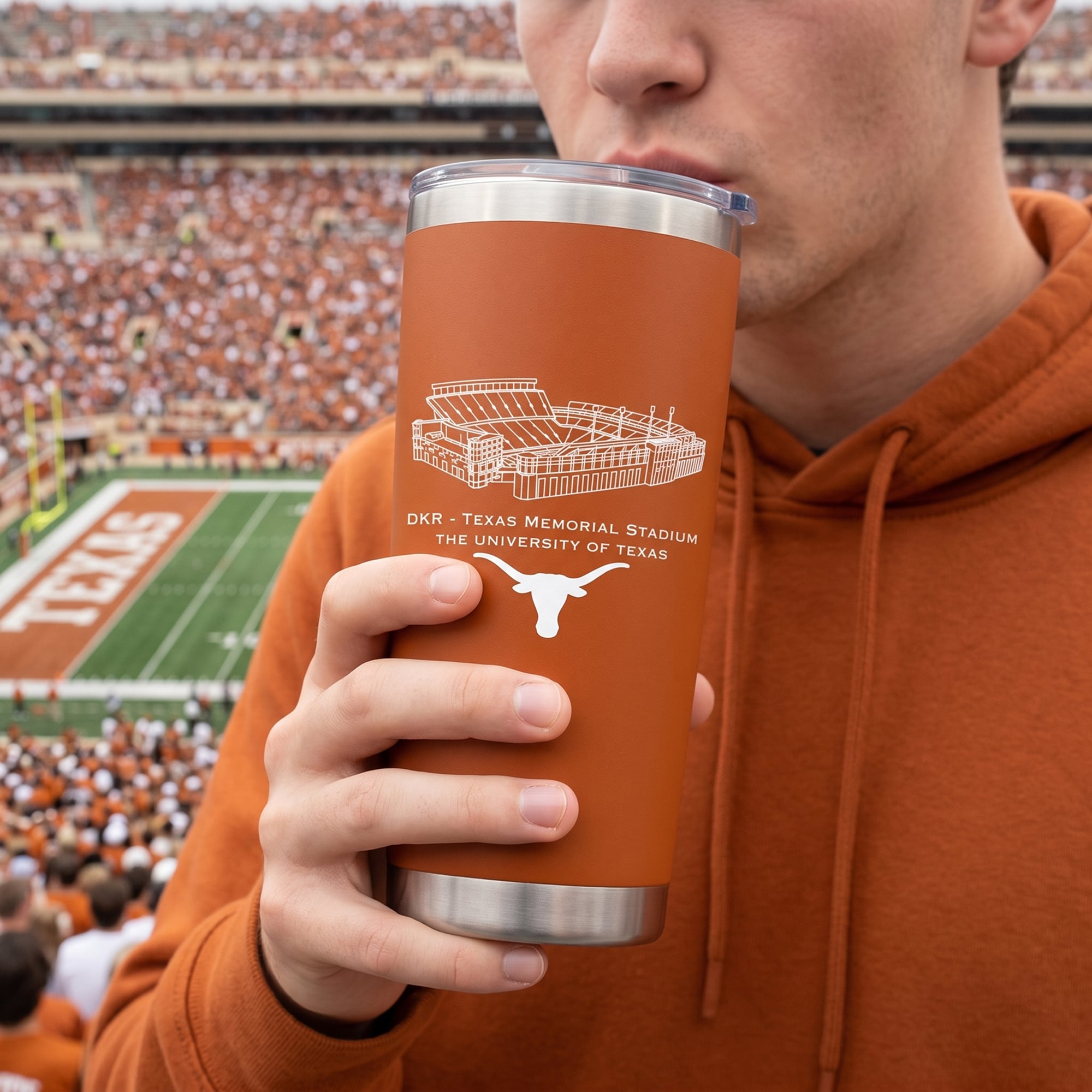 Texas Longhorns 22oz. Stadium Tumbler