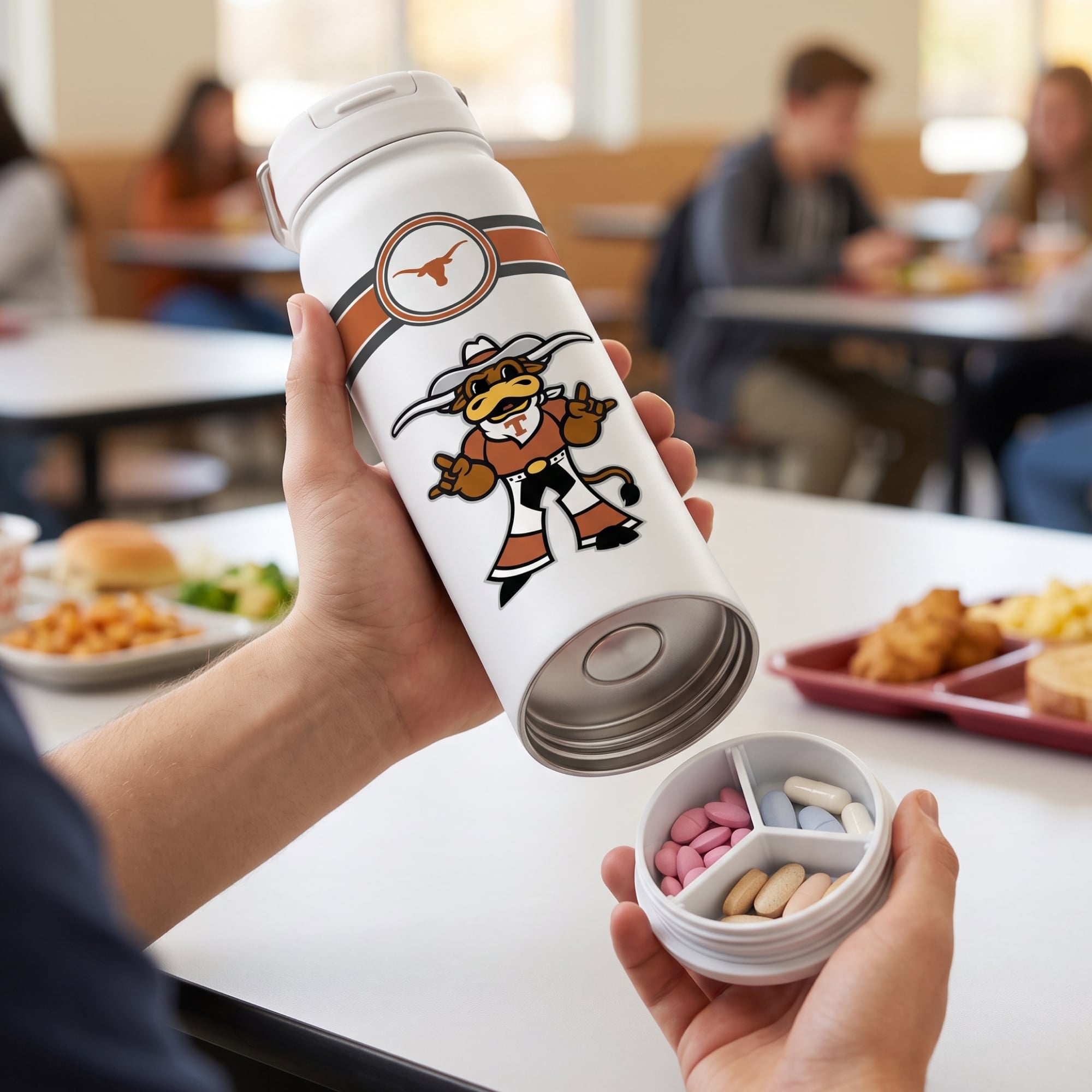 Texas Longhorns 24oz. Triple Option Bottle