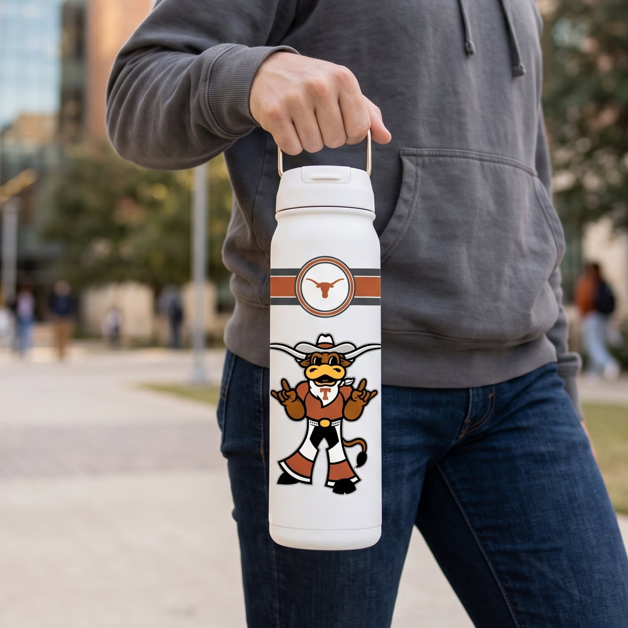 Texas Longhorns 24oz. Triple Option Bottle