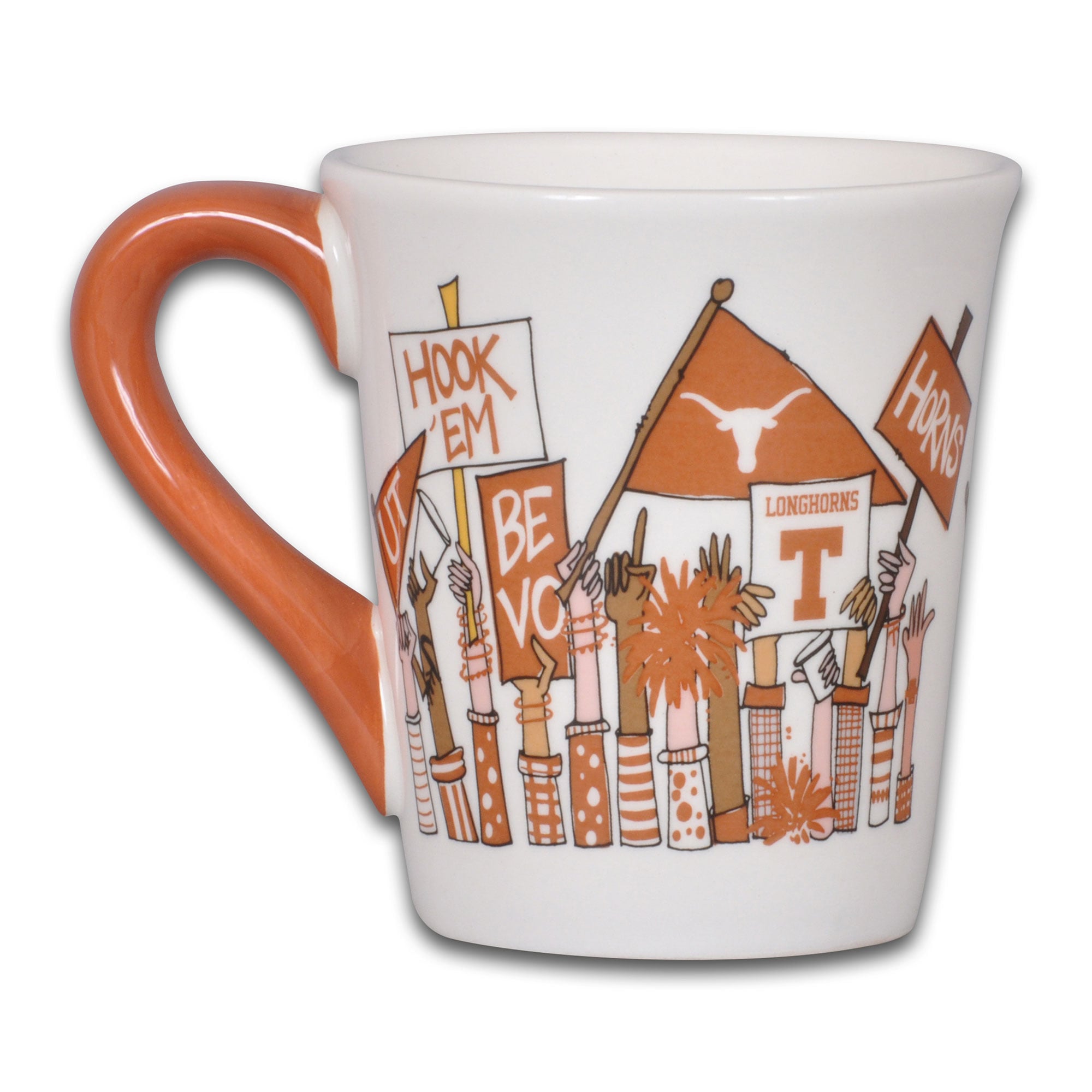 Mug de supporters Texas Longhorns de 887 ml (30 oz).