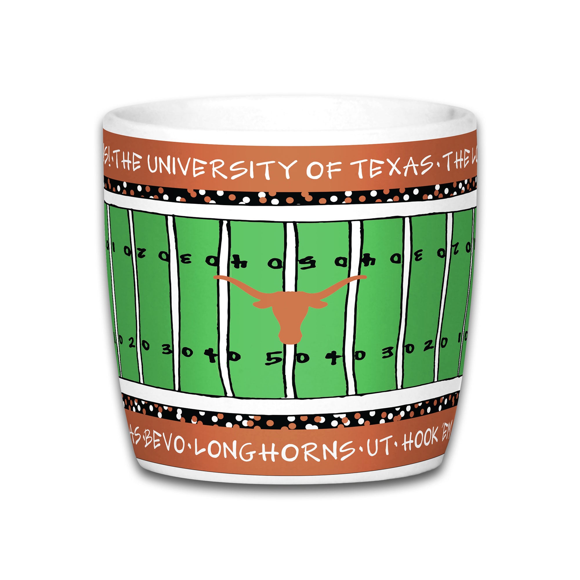 Mug de stade Texas Longhorns de 887 ml (30 oz).